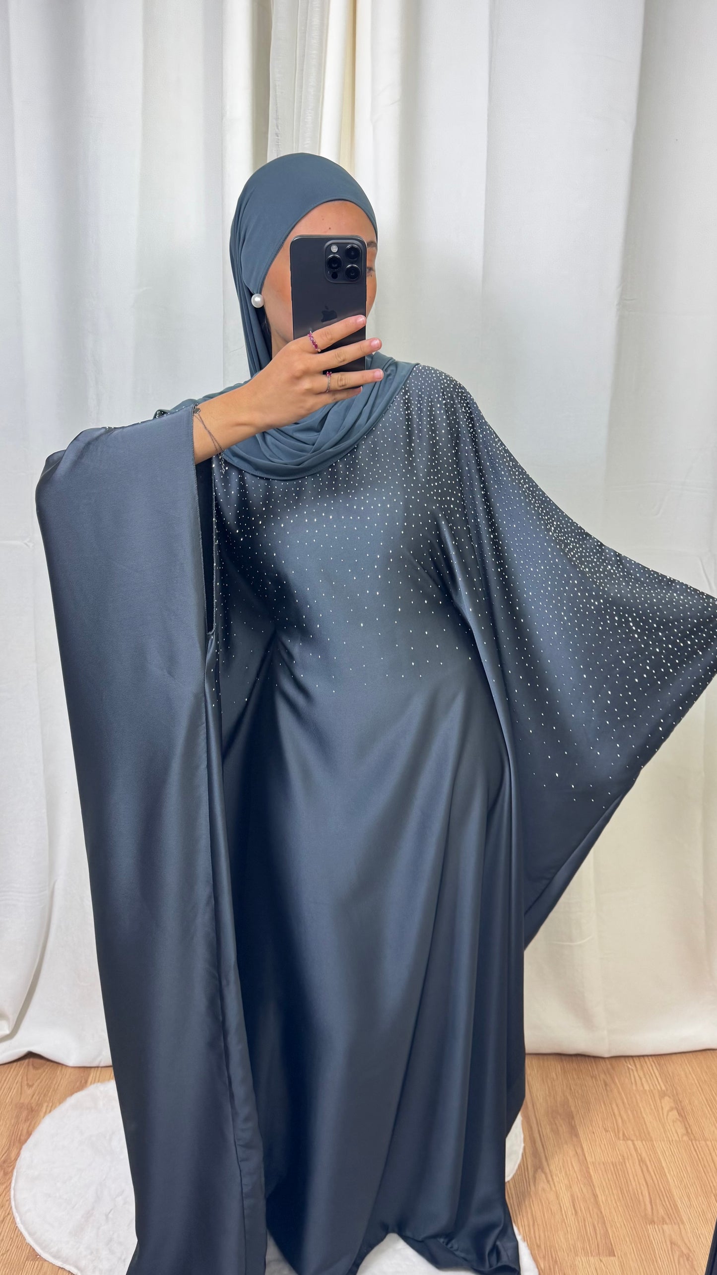 ABAYA EIRA - GRIS