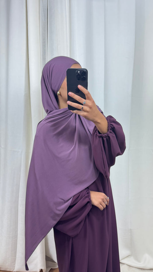 HIJAB JERSEY PREMIUM - VIOLET