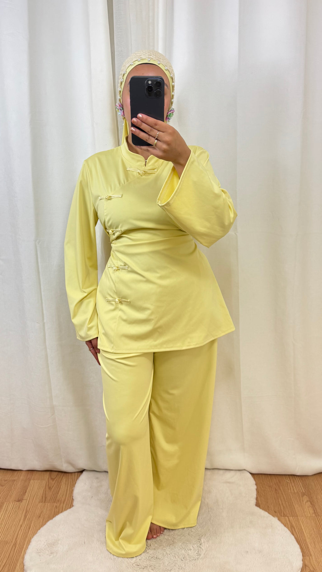 BURKINI SAKURA CINTRÉ - JAUNE