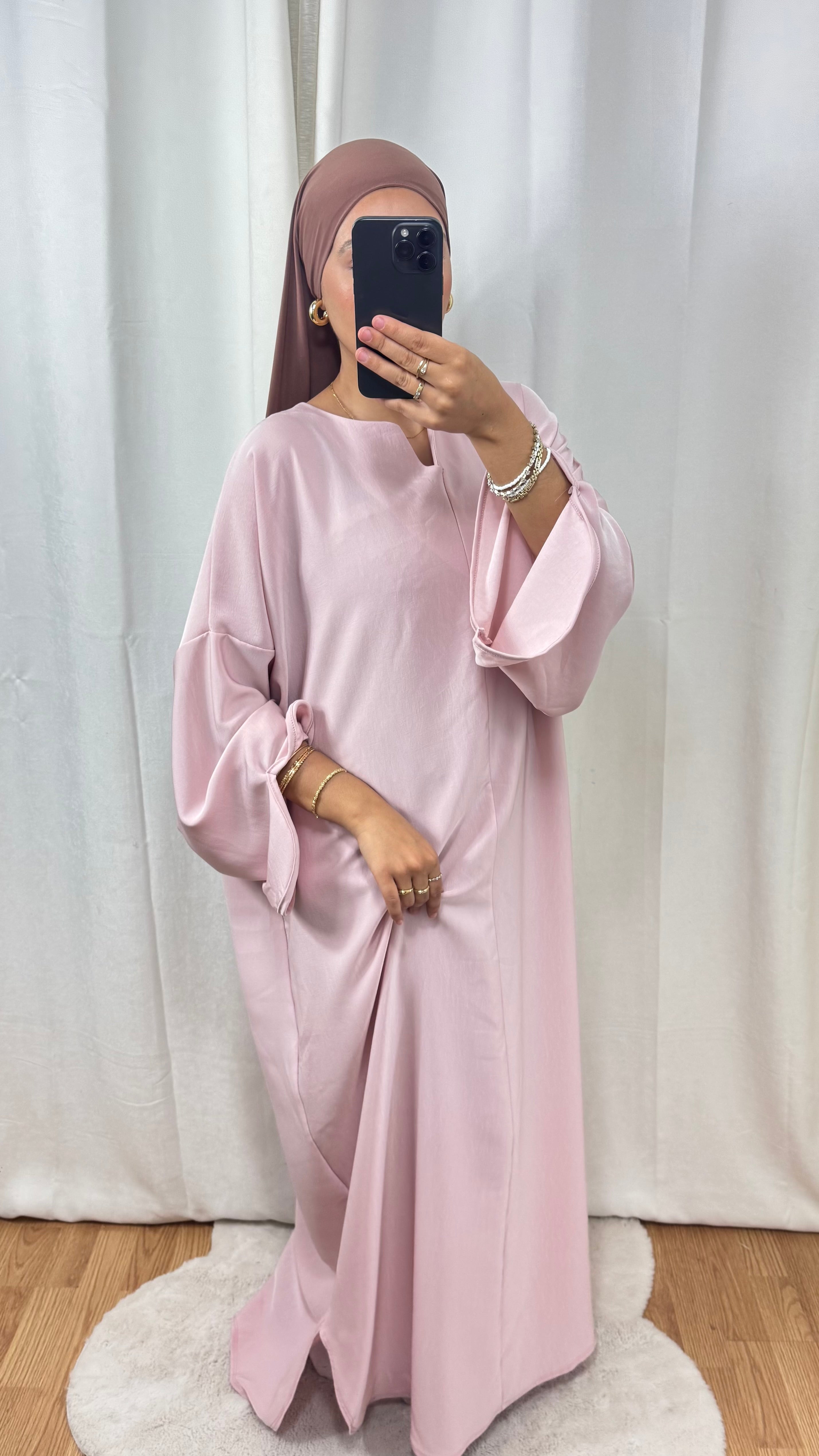 ABAYA DISTINGUÉE - ROSE