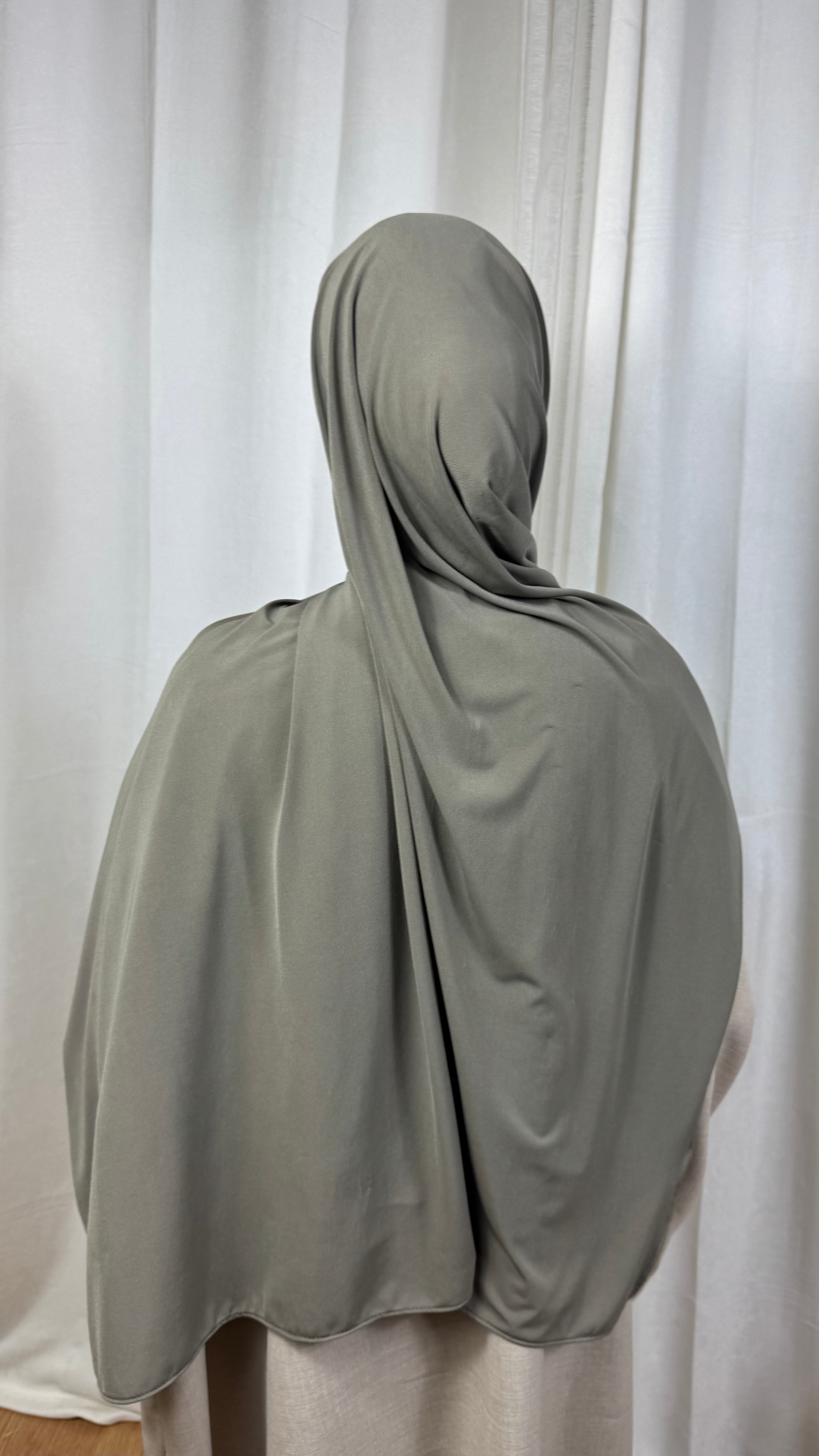 HIJAB JERSEY PREMIUM - KAKI CLAIR