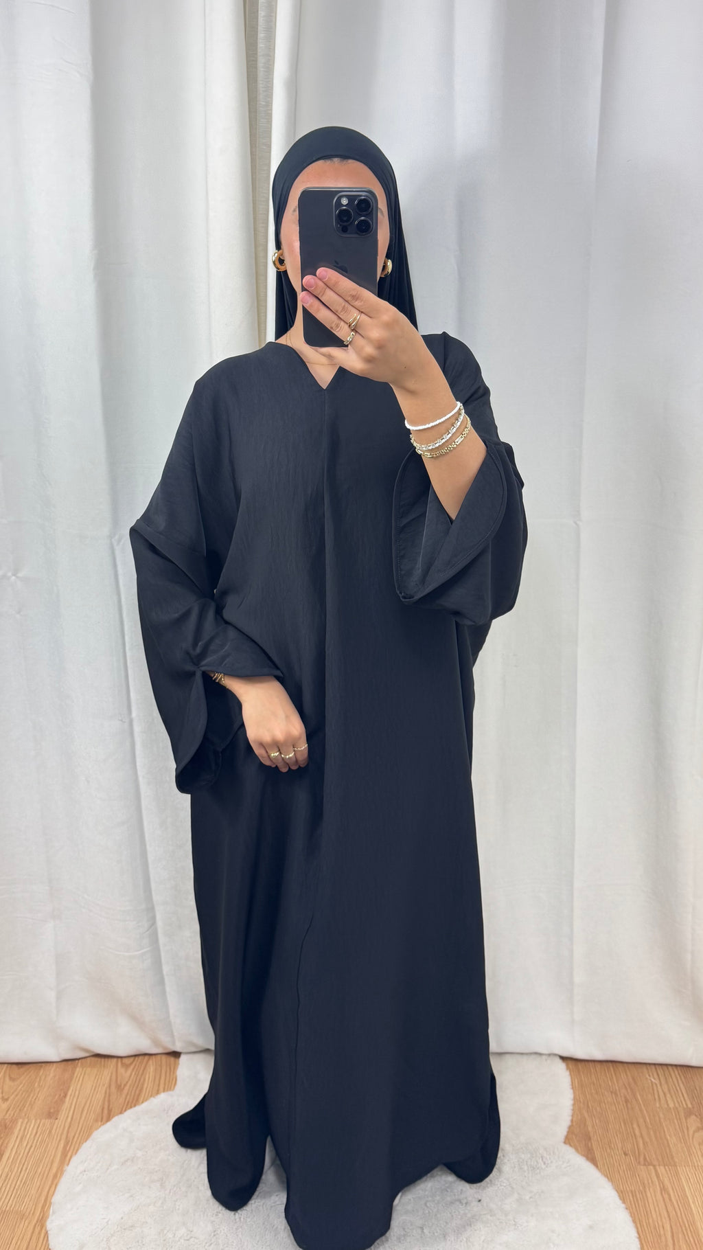 ABAYA DISTINGUÉE - NOIR