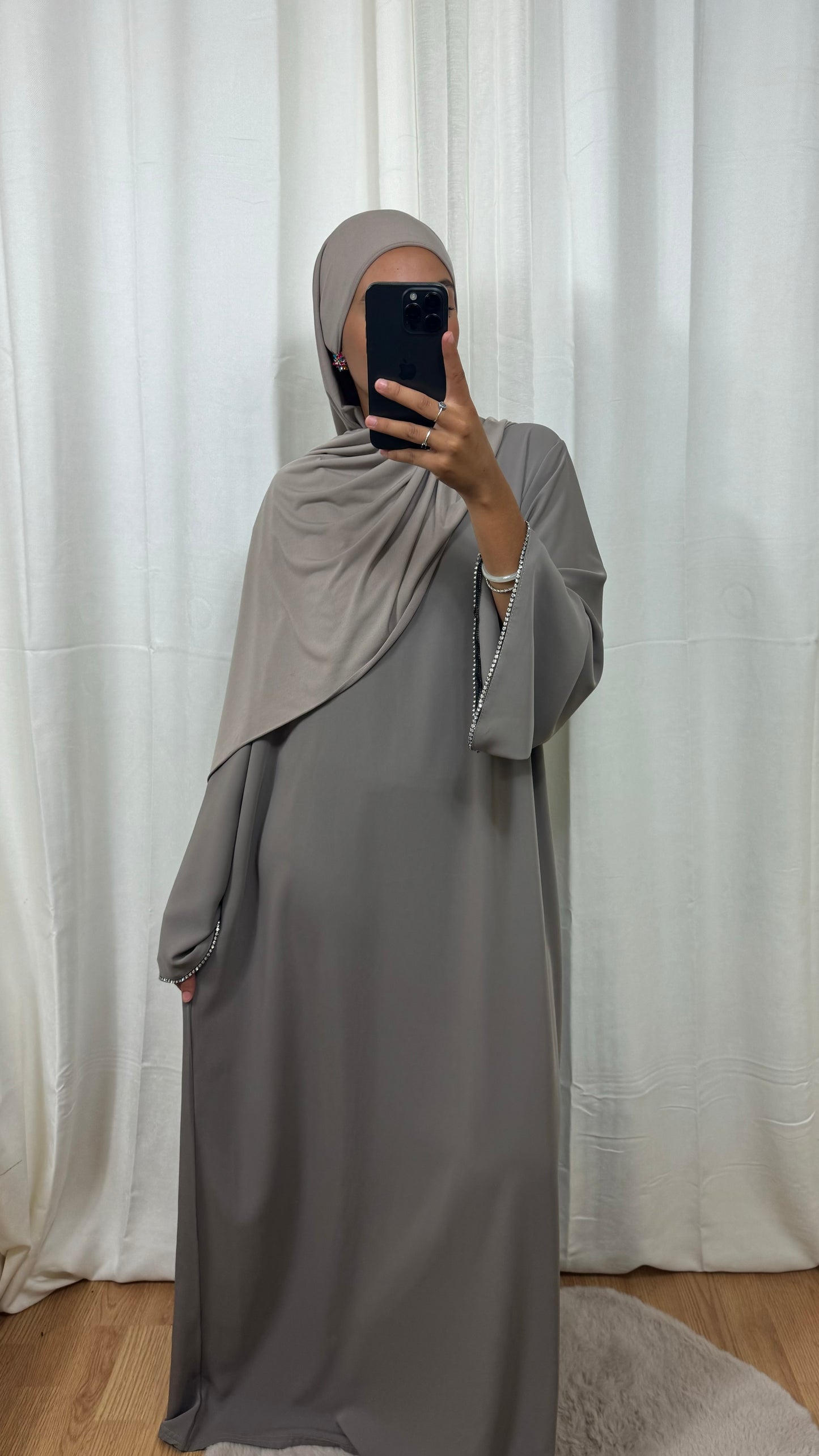 ABAYA SOLÉA - TAUPE