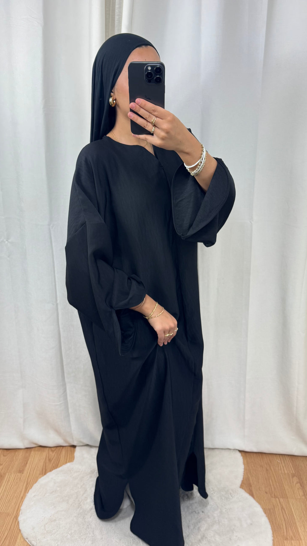 ABAYA DISTINGUÉE - NOIR