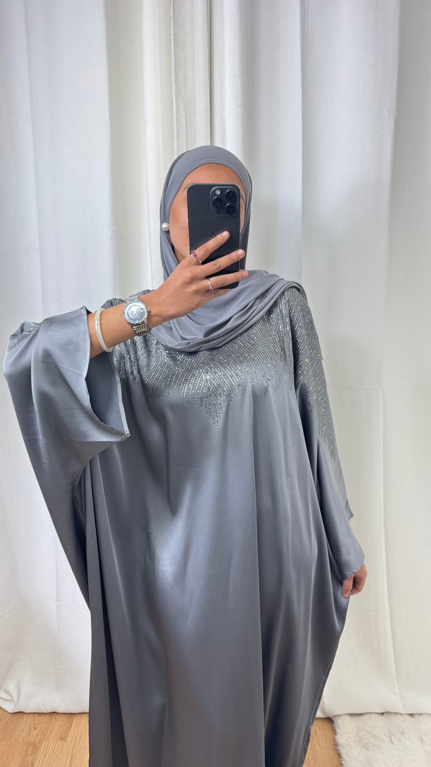 ABAYA DUBAI - GRIS