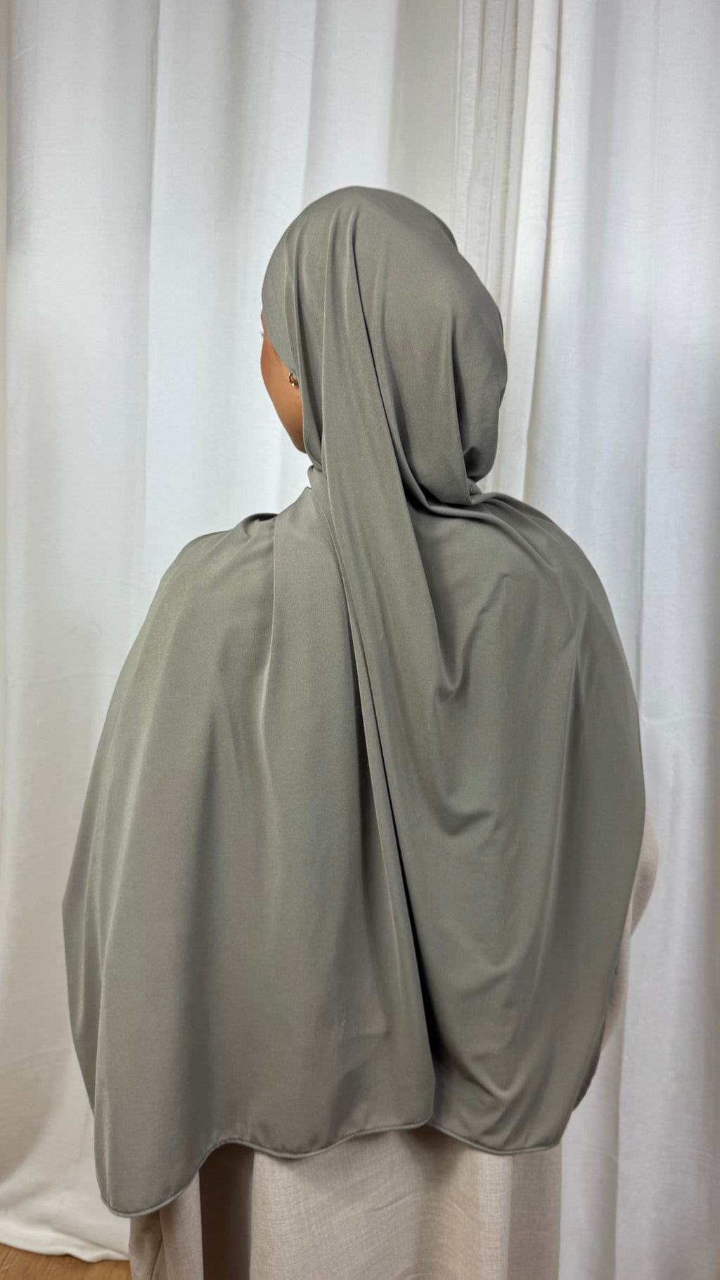 HIJAB JERSEY PREMIUM - KAKI CLAIR