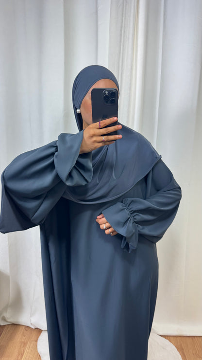 ABAYA ALBA - GRIS ANTHRACITE