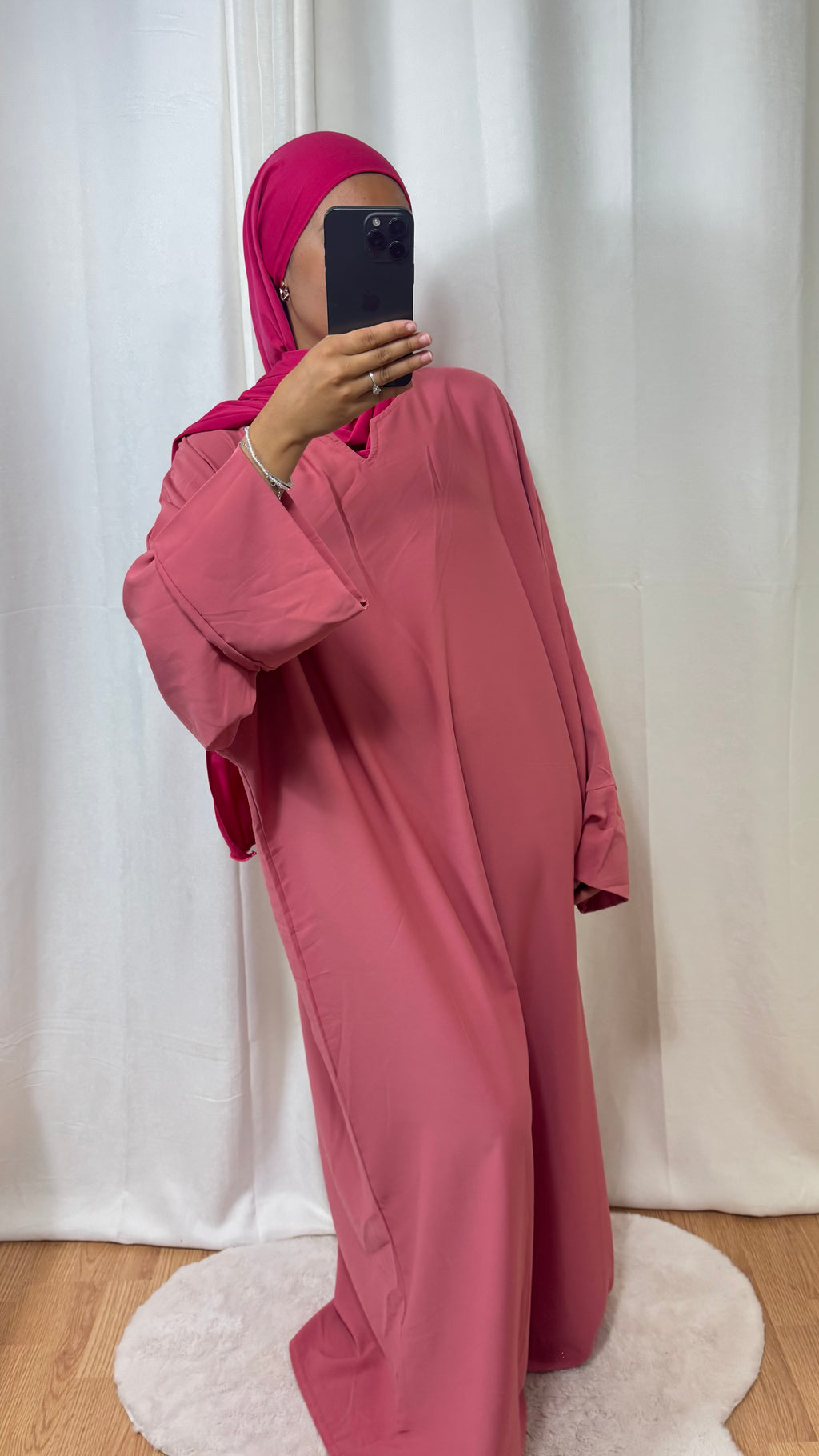 ABAYA AMBREEN - ROSE CORAIL
