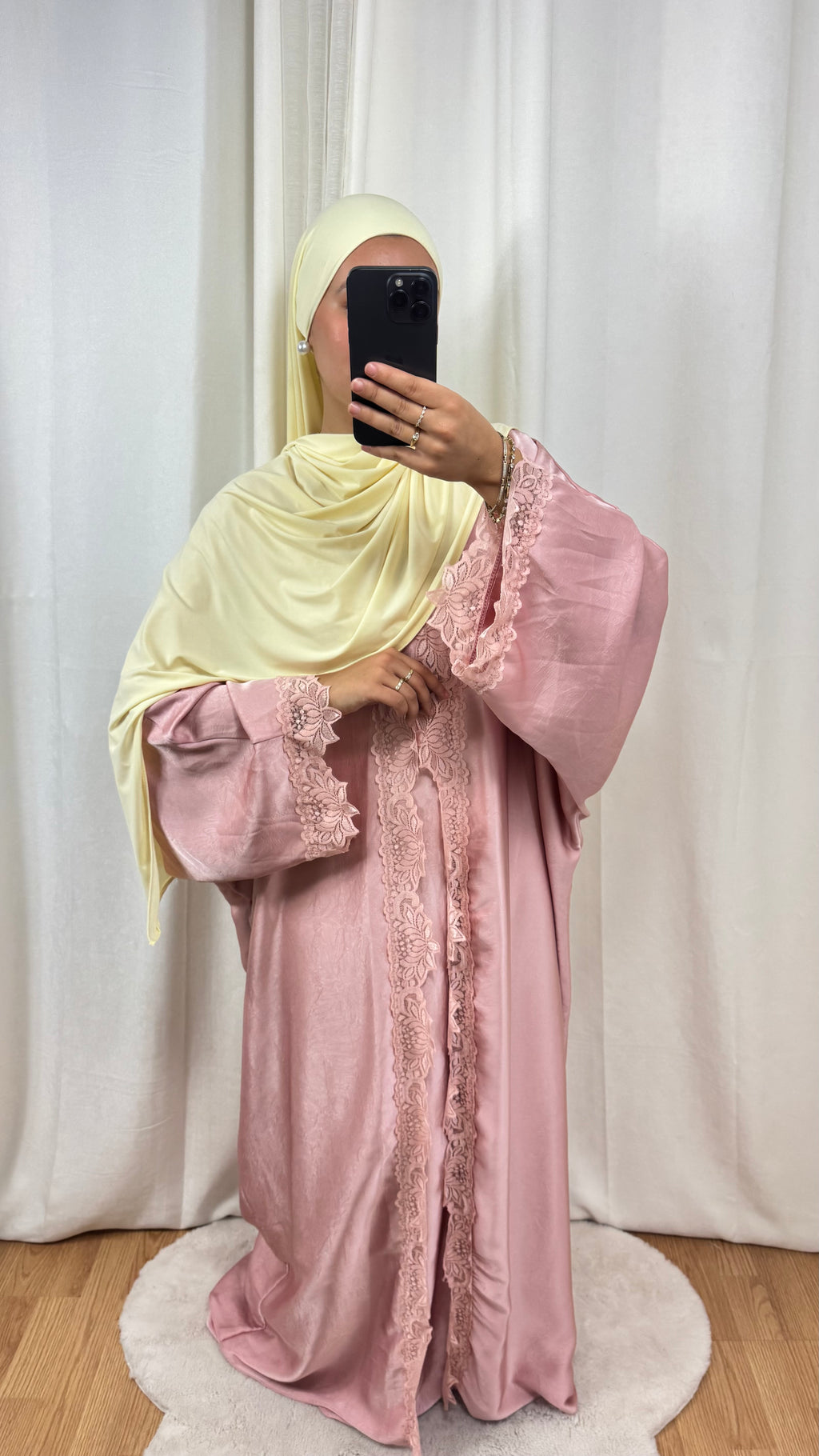 SET DENTELLE LYA - ROSE