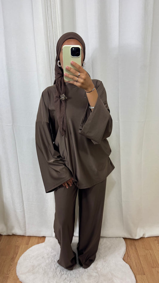 BURKINI CLASSY - CHOCOLAT