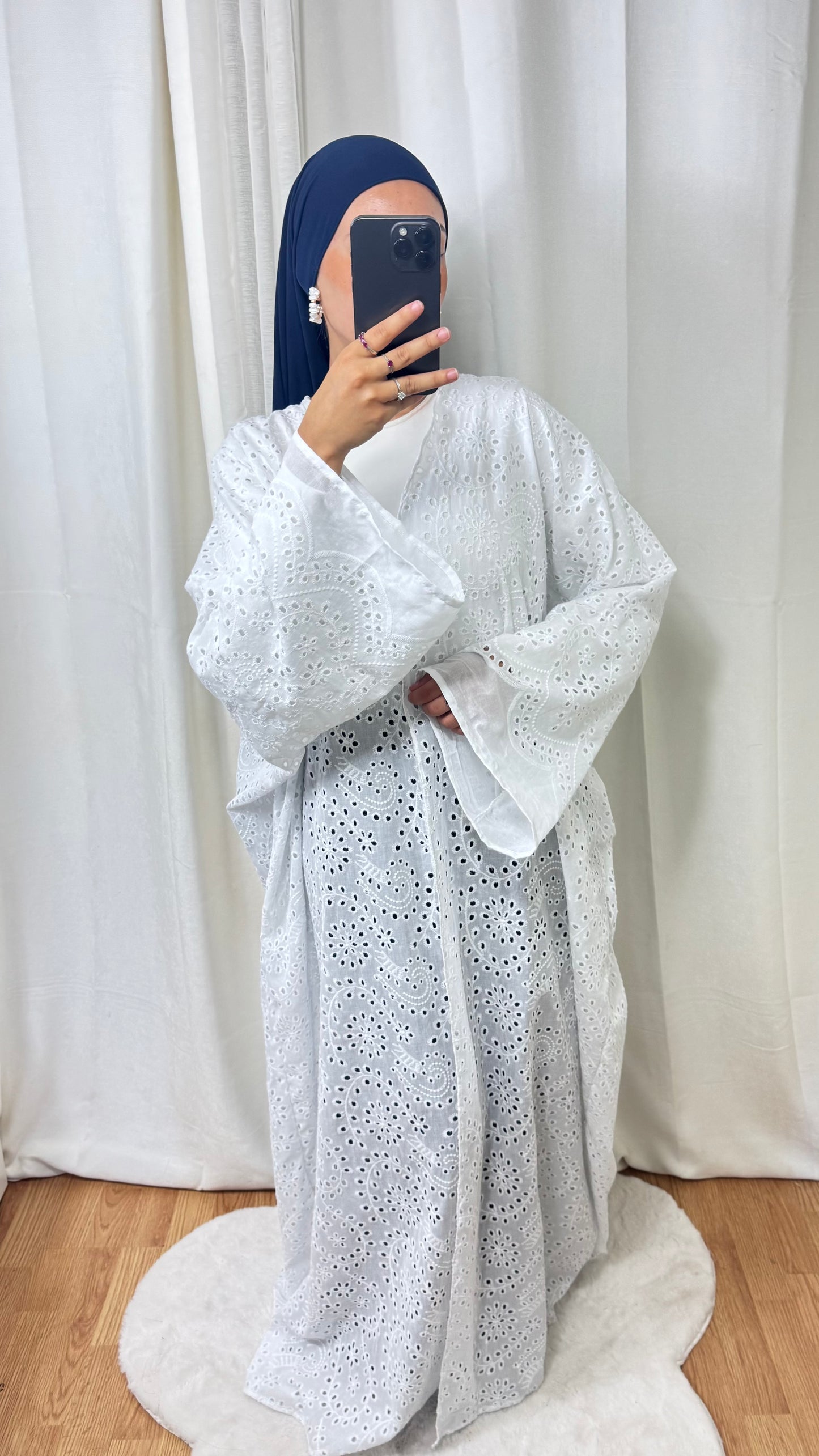 KIMONO CRÉATION ZAHRA - BLANC
