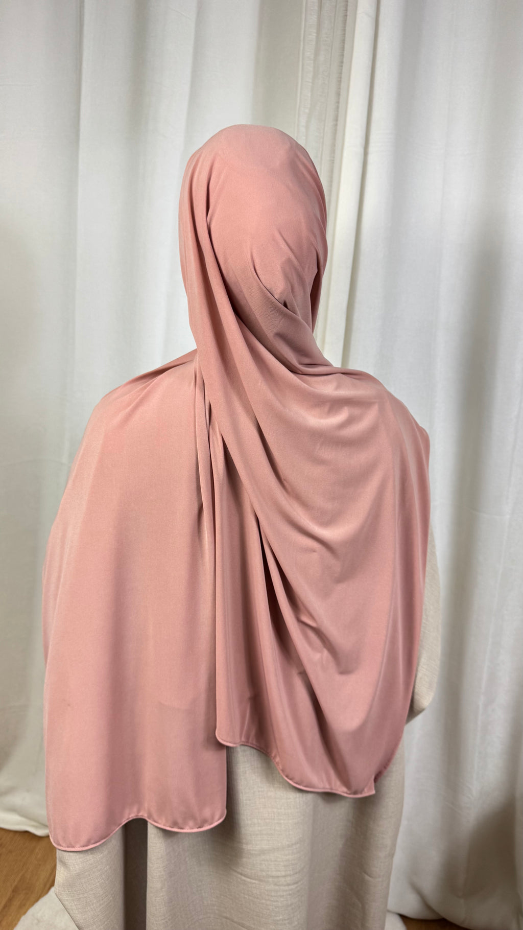 HIJAB JERSEY PREMIUM - SAUMON