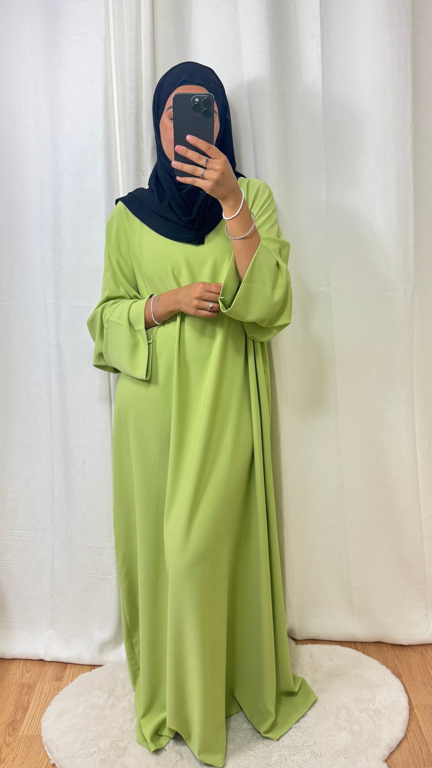 ABAYA AMBREEN - PISTACHE PÂLE