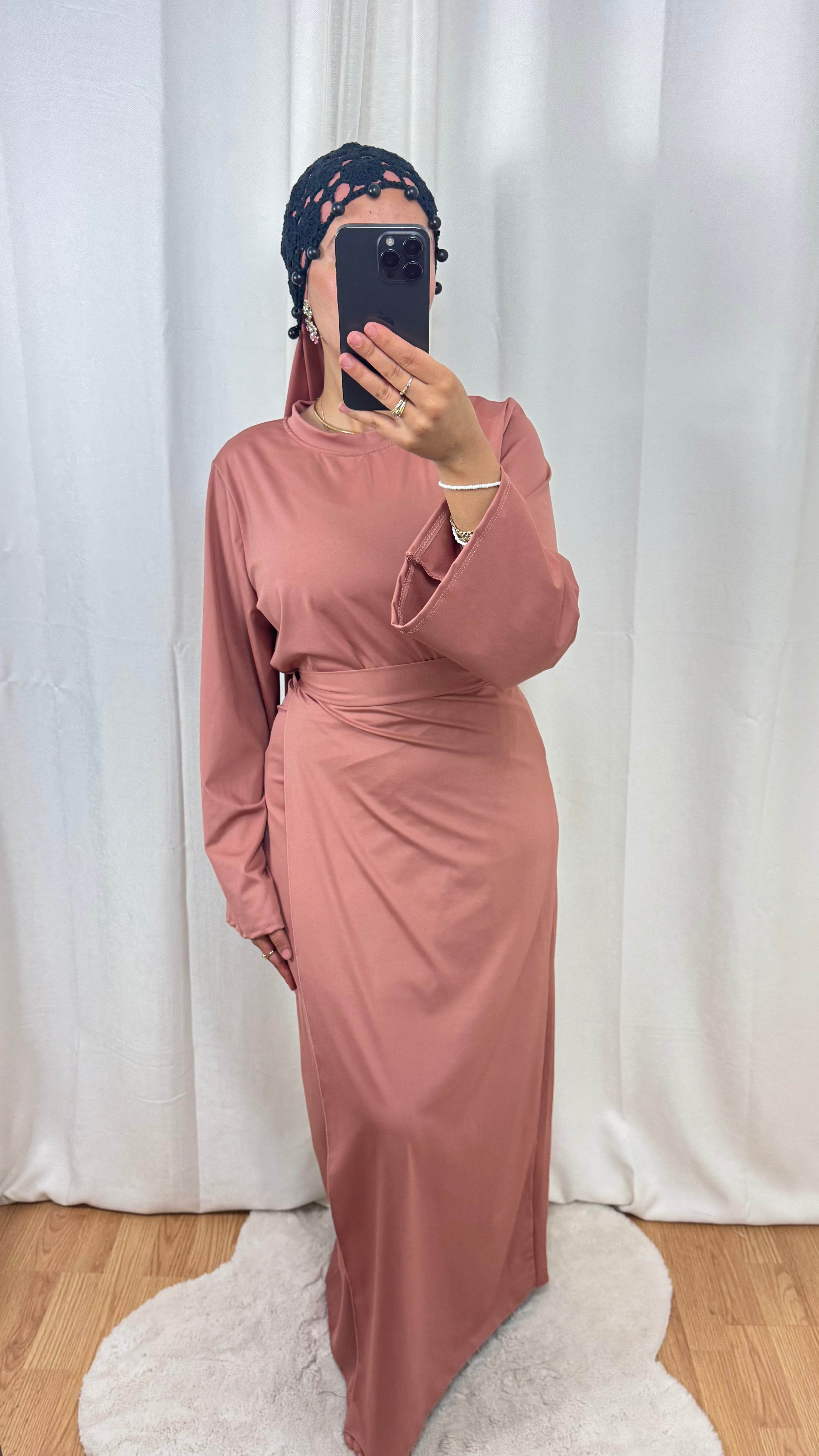 BURKINI 4 PIÈCES JUPE À NOUER