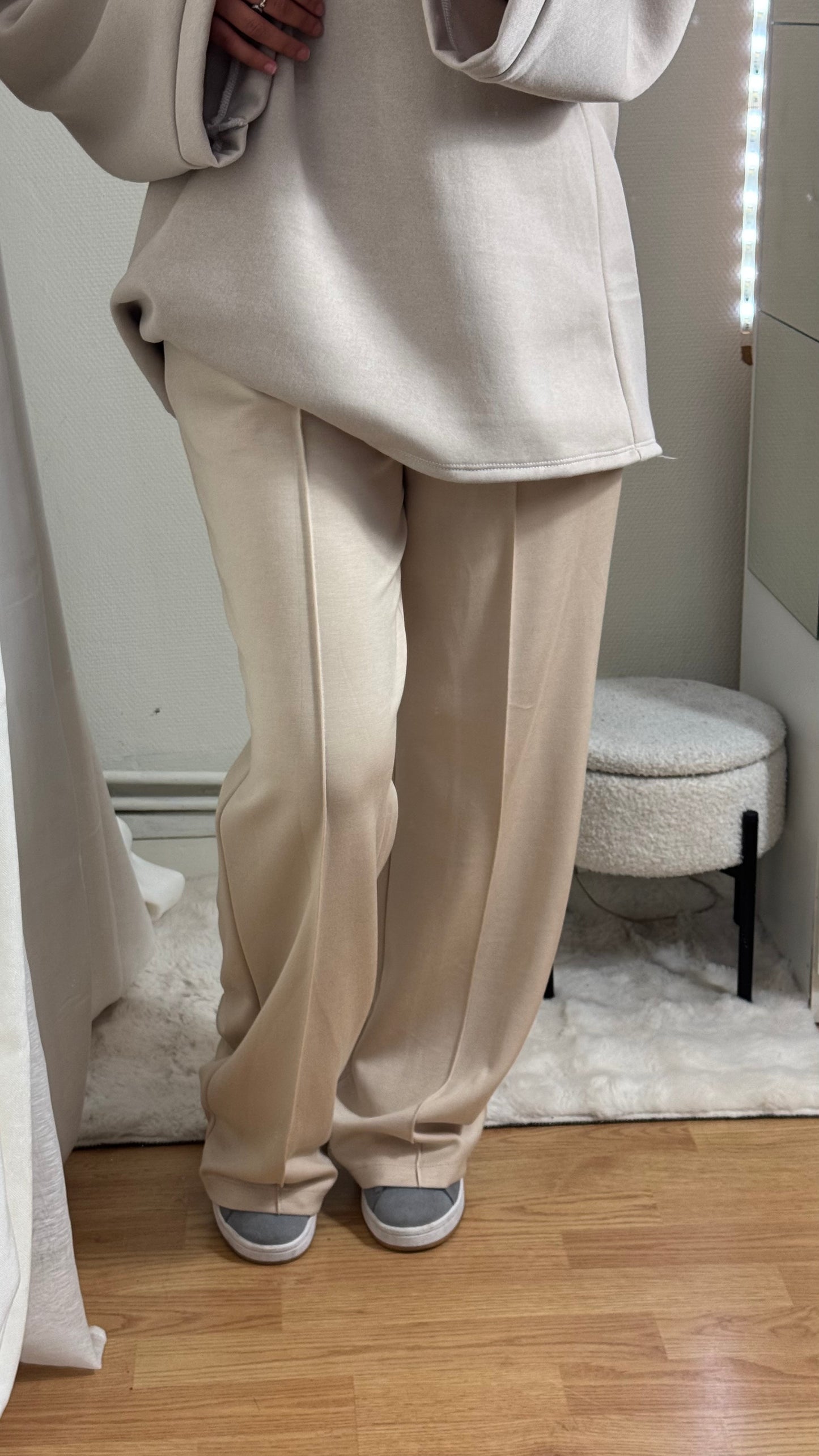 PANTALON BASIC - BEIGE