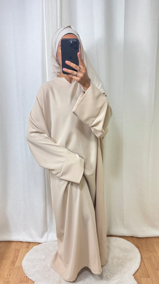 ABAYA AMBREEN - BEIGE