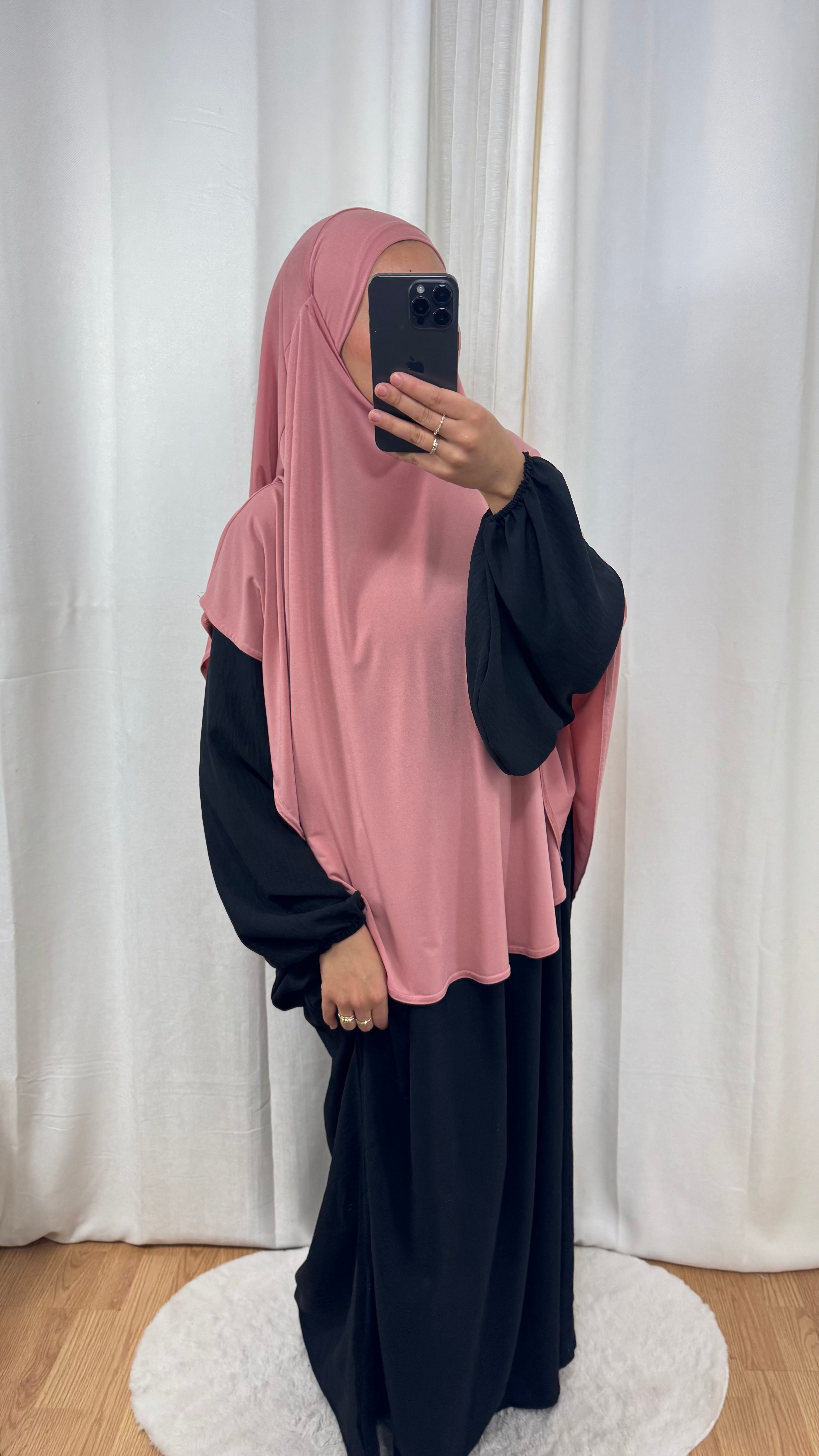 KHIMAR JERSEY - ROSE