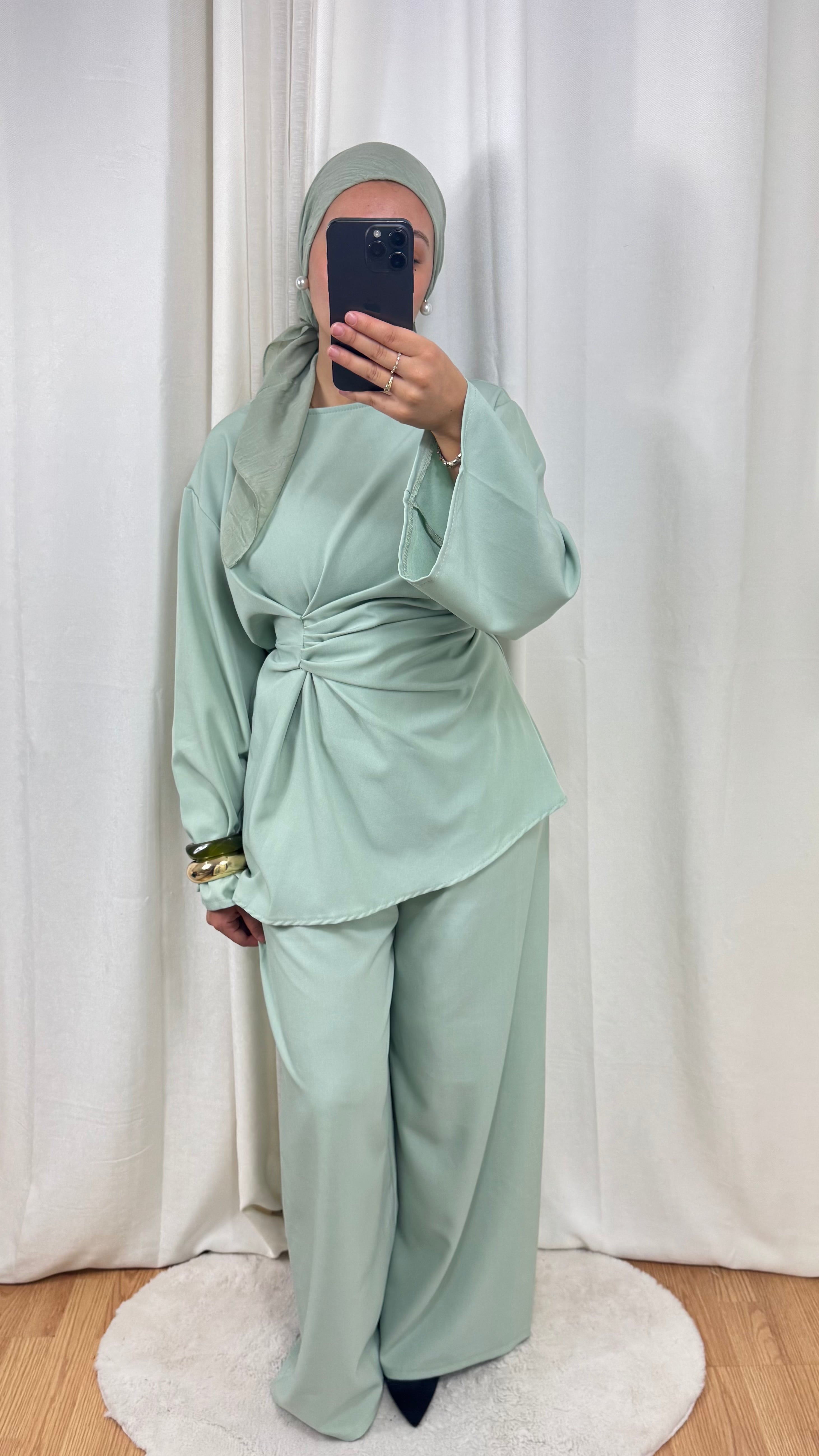 ENSEMBLE MAYSSA - VERT D’EAU