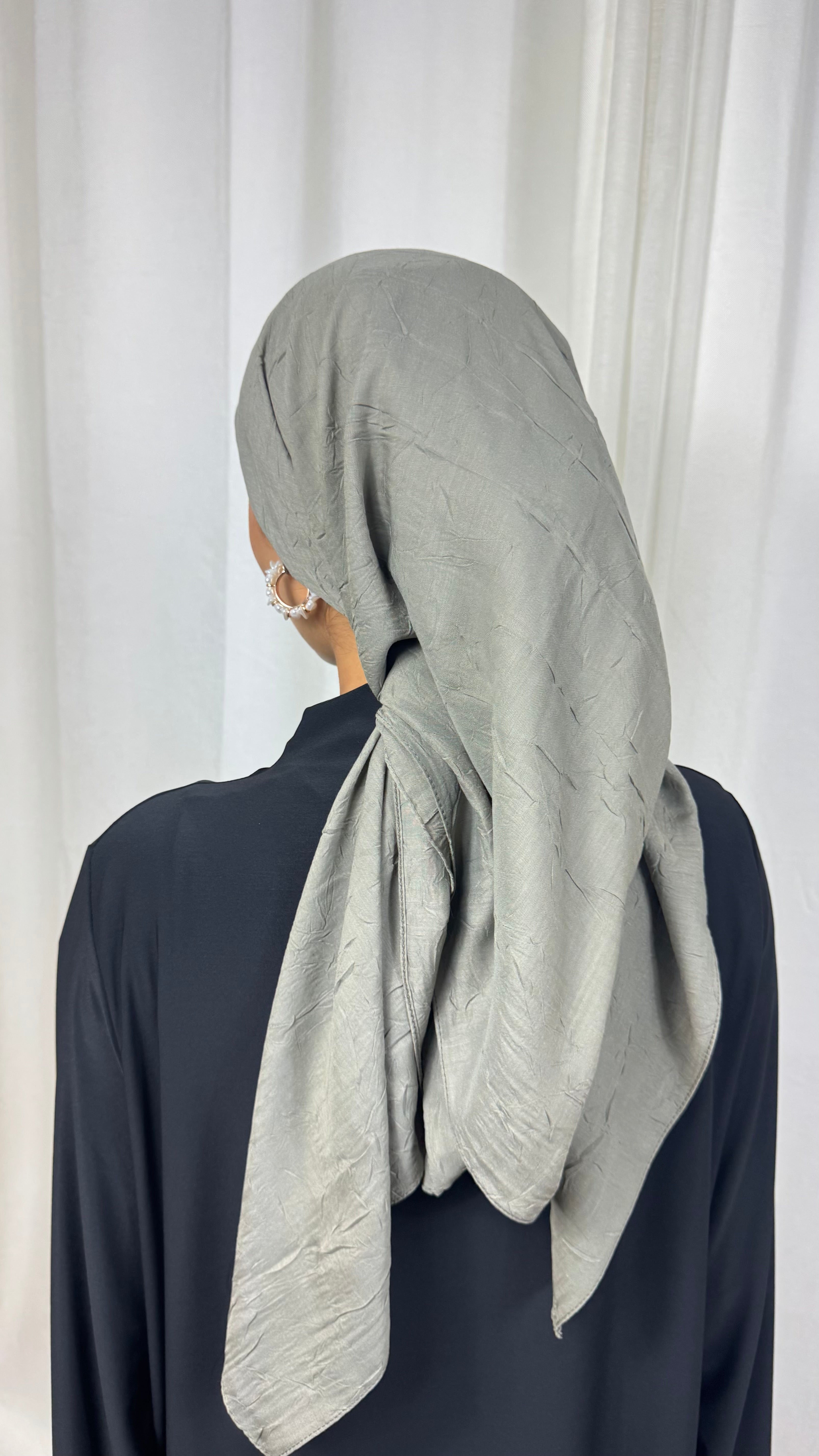 CARRÉ COTON BAMBOO - KAKI CLAIR