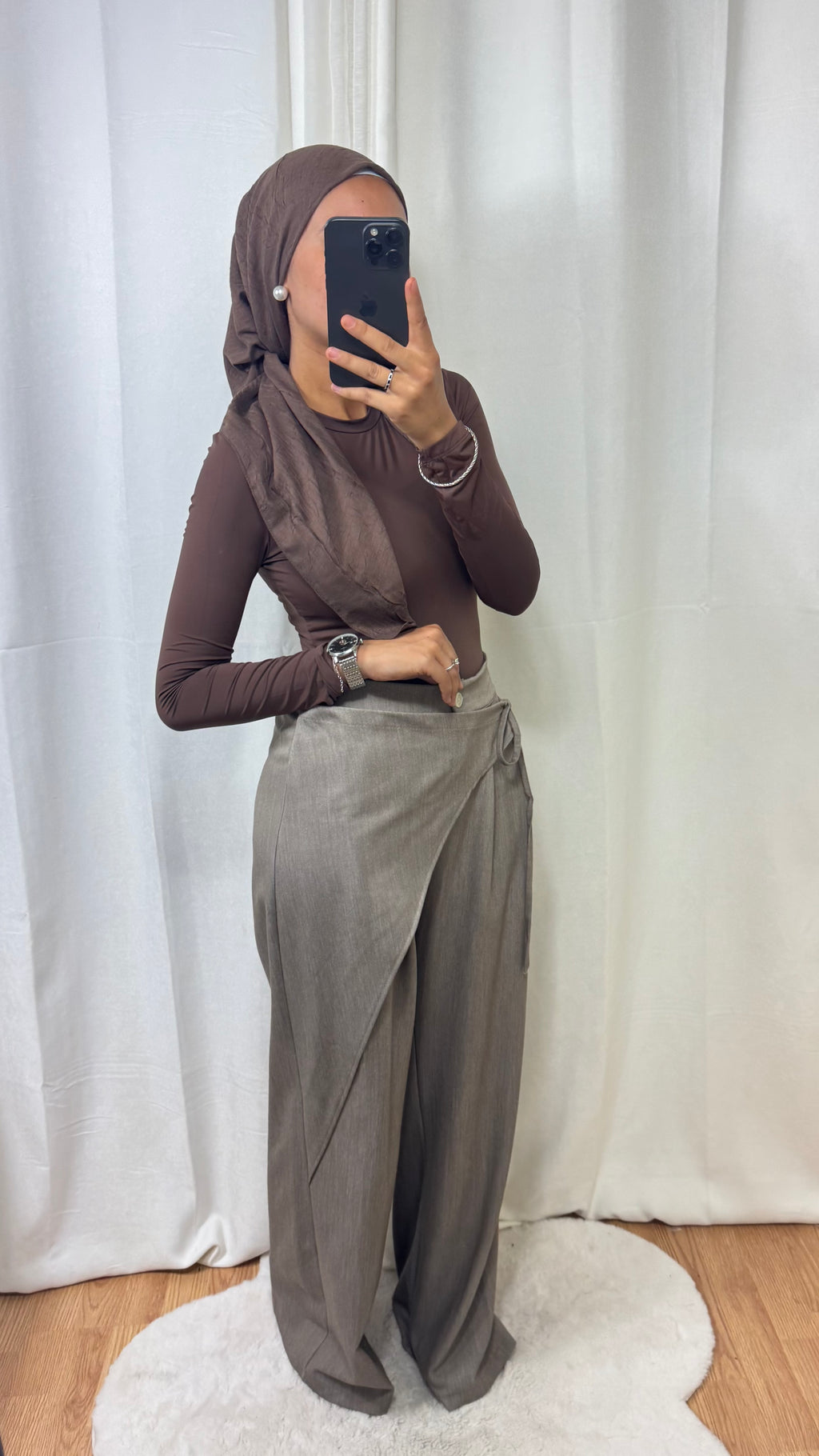 PANTALON EDA - TAUPE