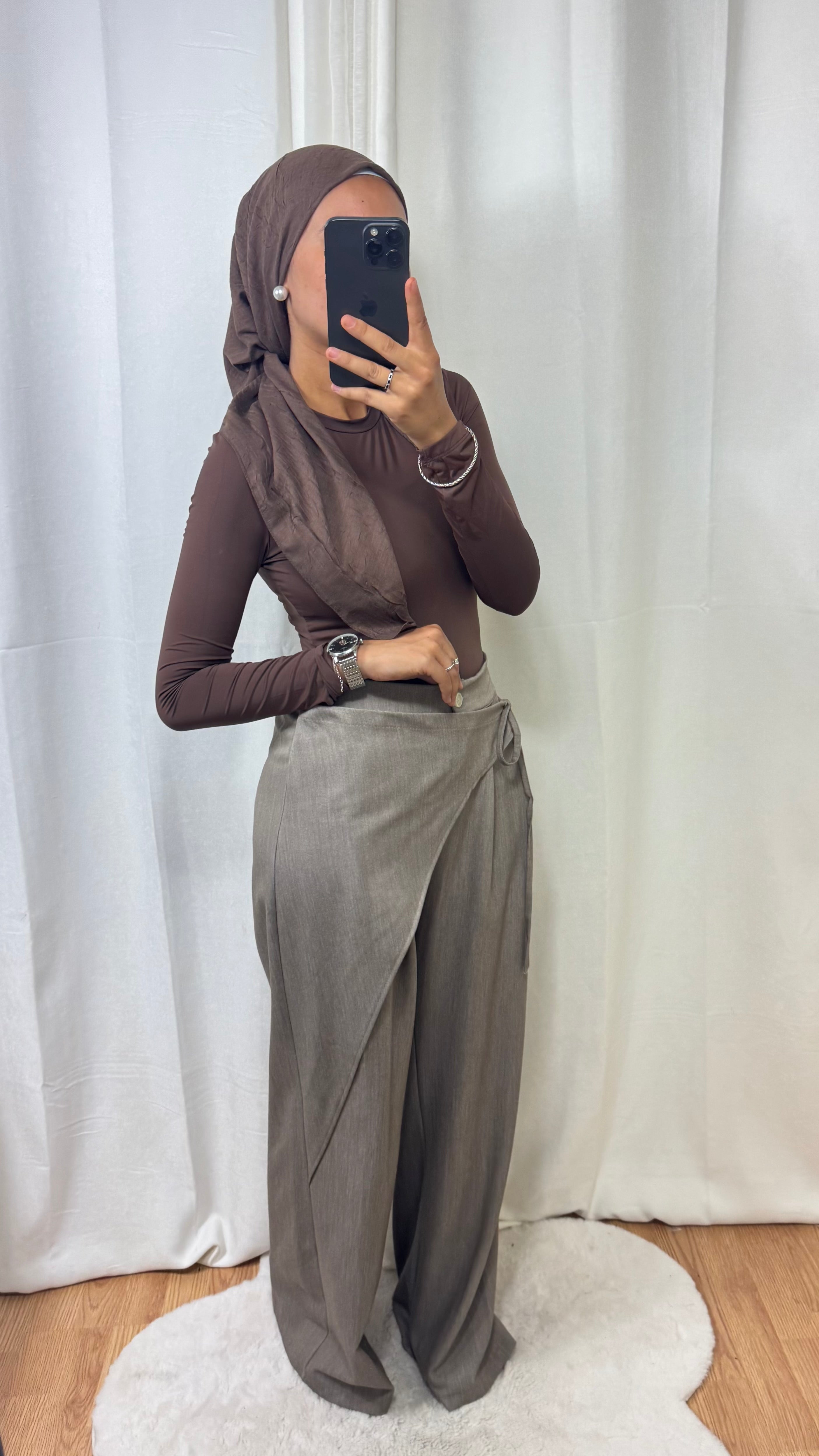 PANTALON EDA - TAUPE