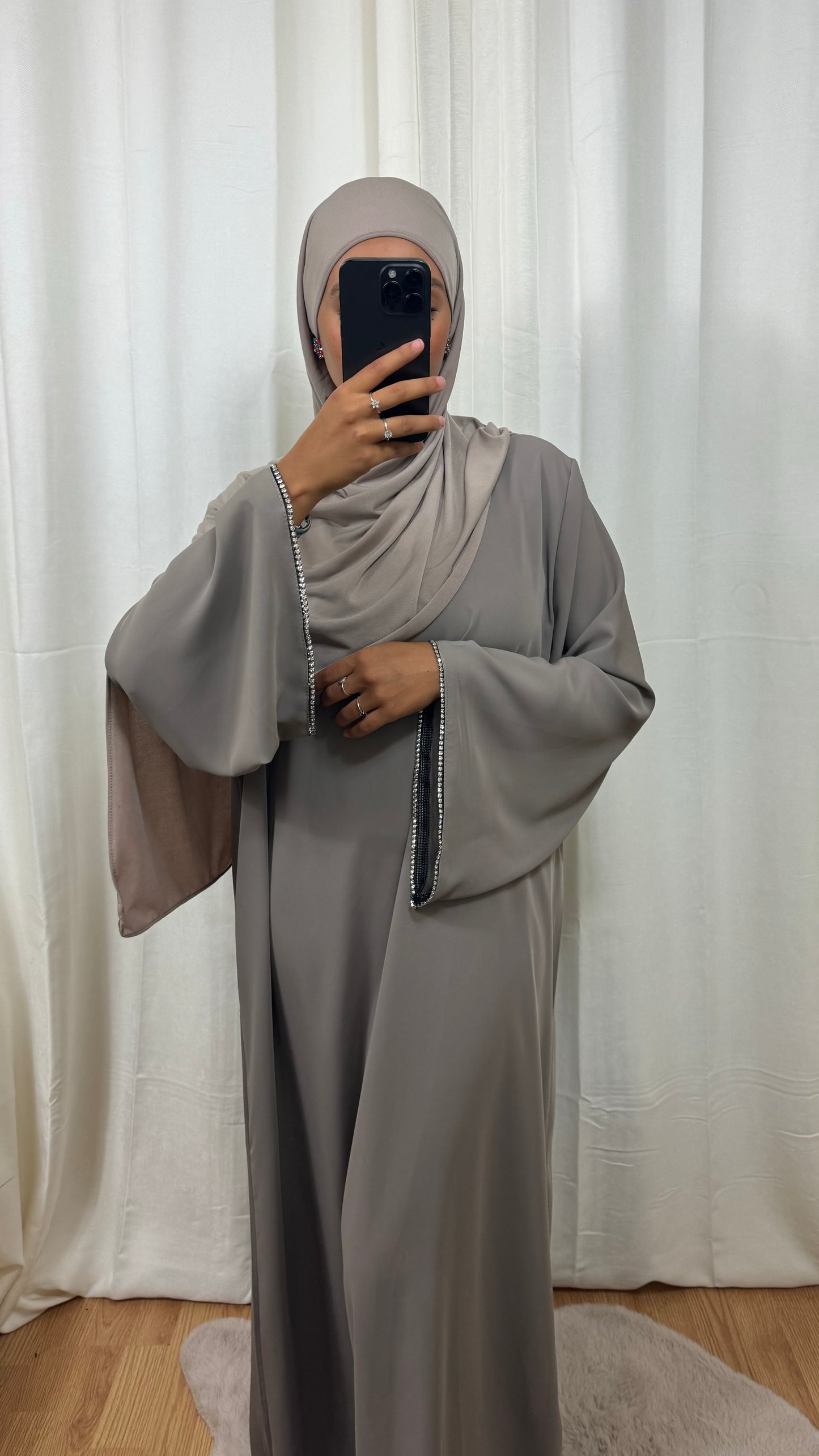 ABAYA SOLÉA - TAUPE