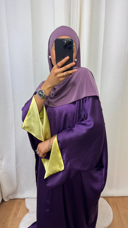 KIMONO CRÉATION ROZENN - VIOLET JAUNE