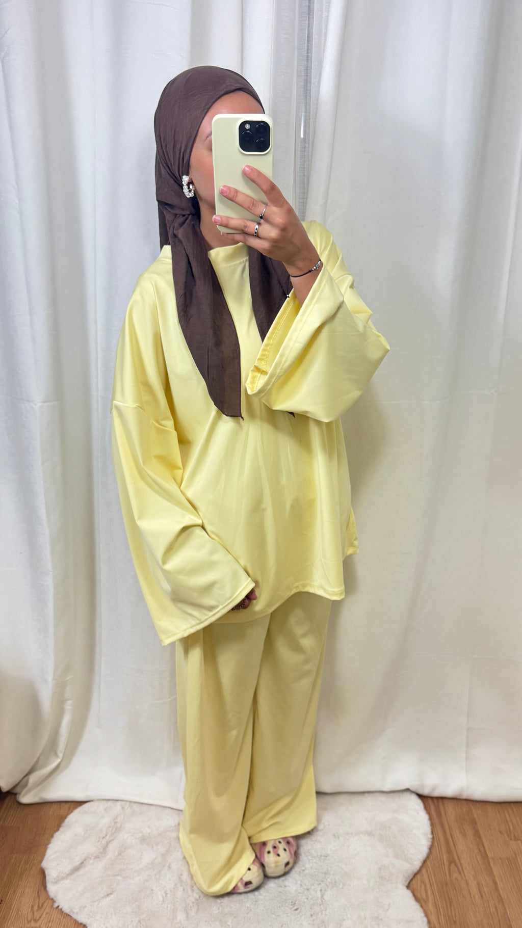 BURKINI CLASSY - JAUNE PÂLE
