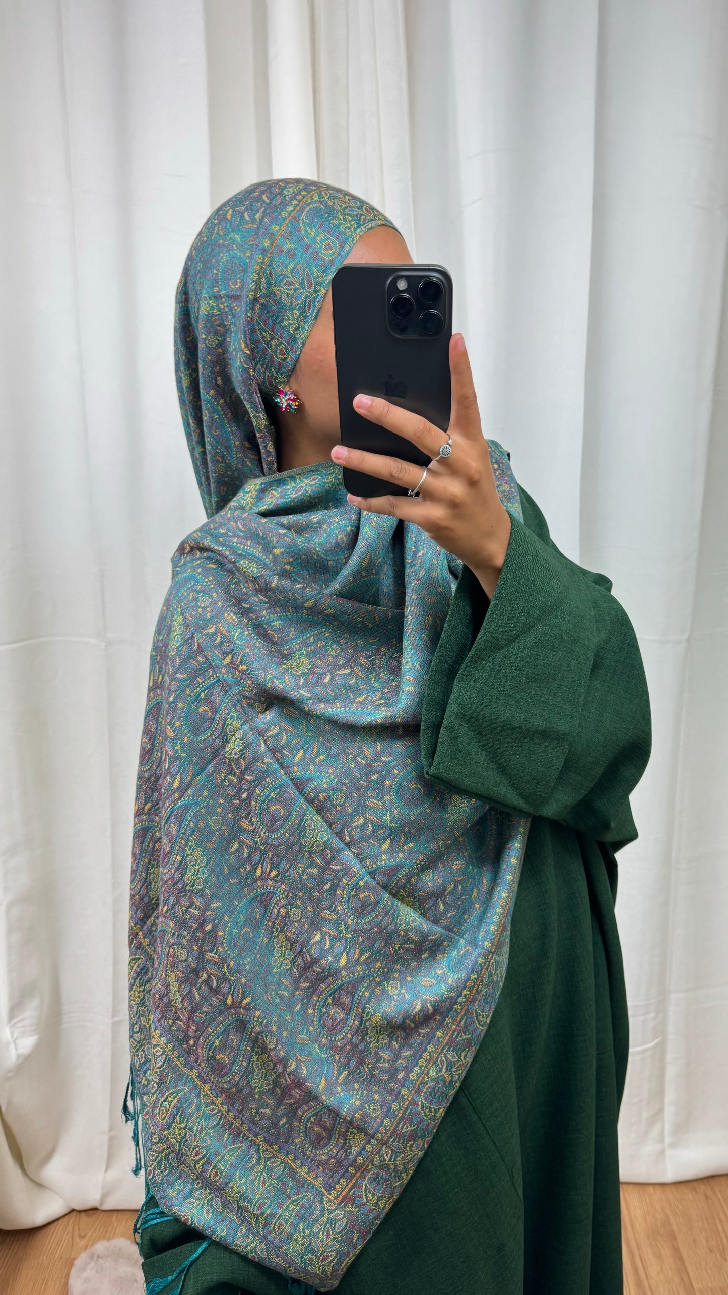 PASHMINA - AZÉLIE - VERT