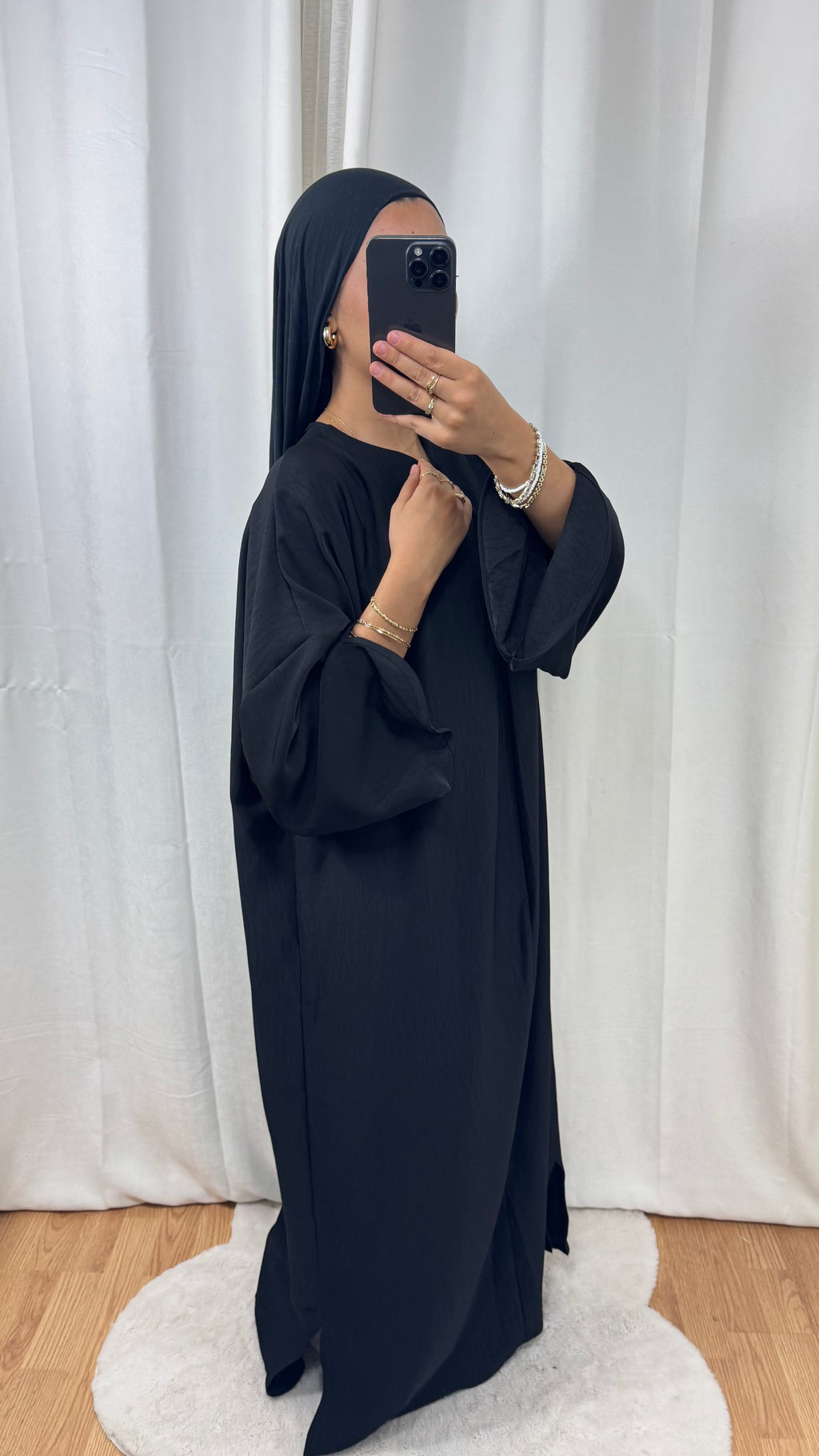 ABAYA DISTINGUÉE - NOIR