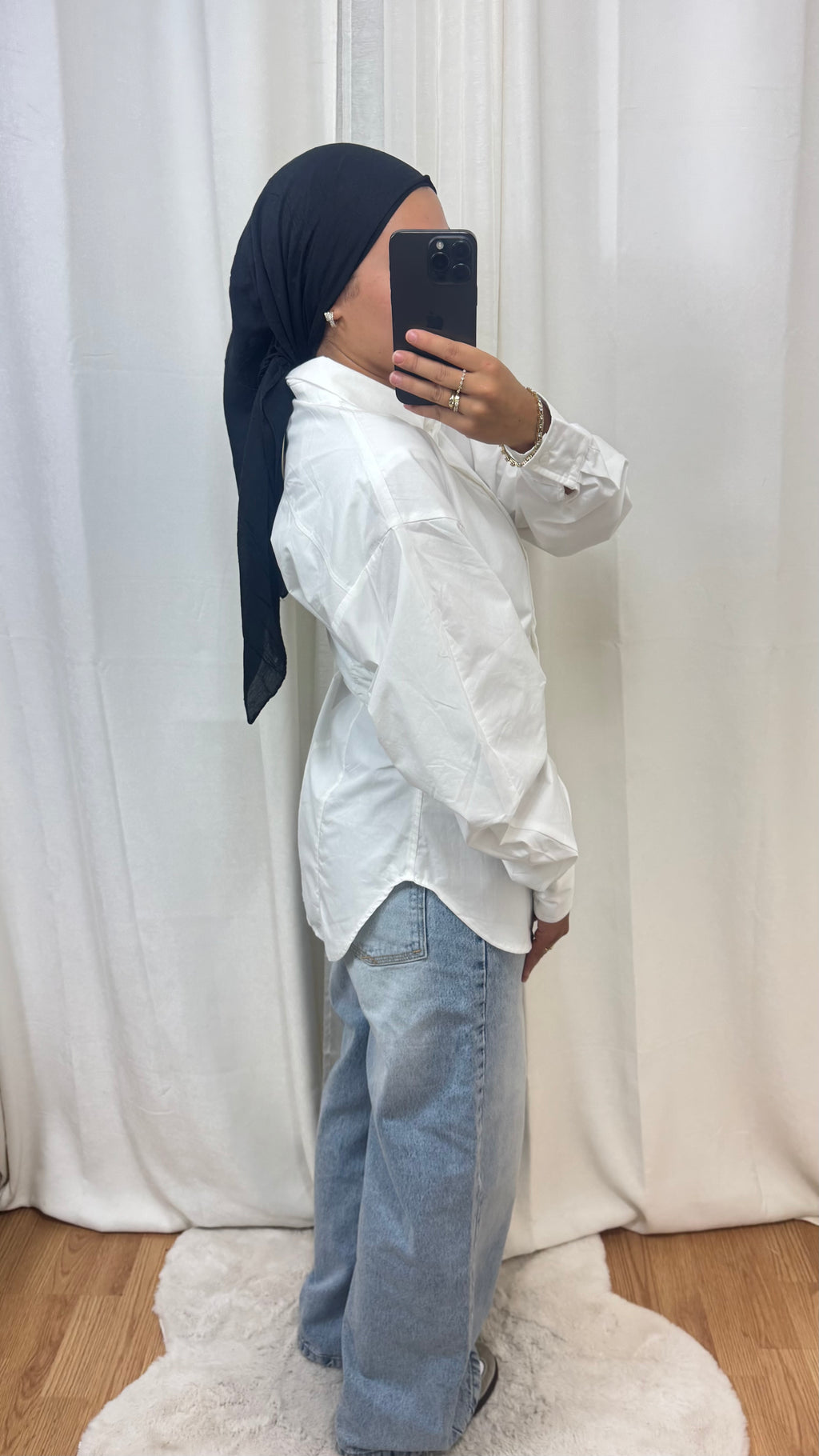 CHEMISE CINTRÉE - BLANCHE