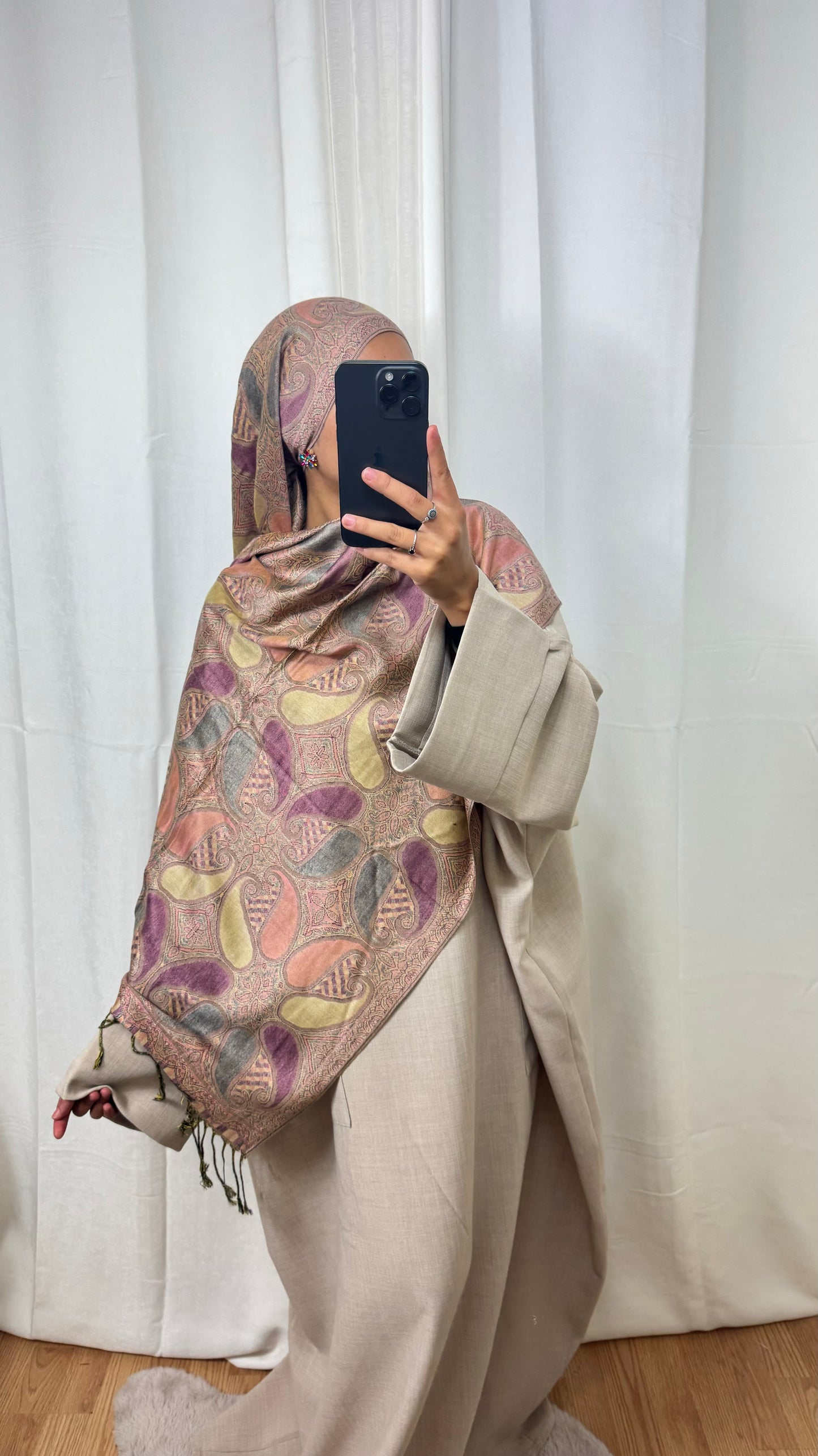 PASHMINA - ZYNAYA - BEIGE