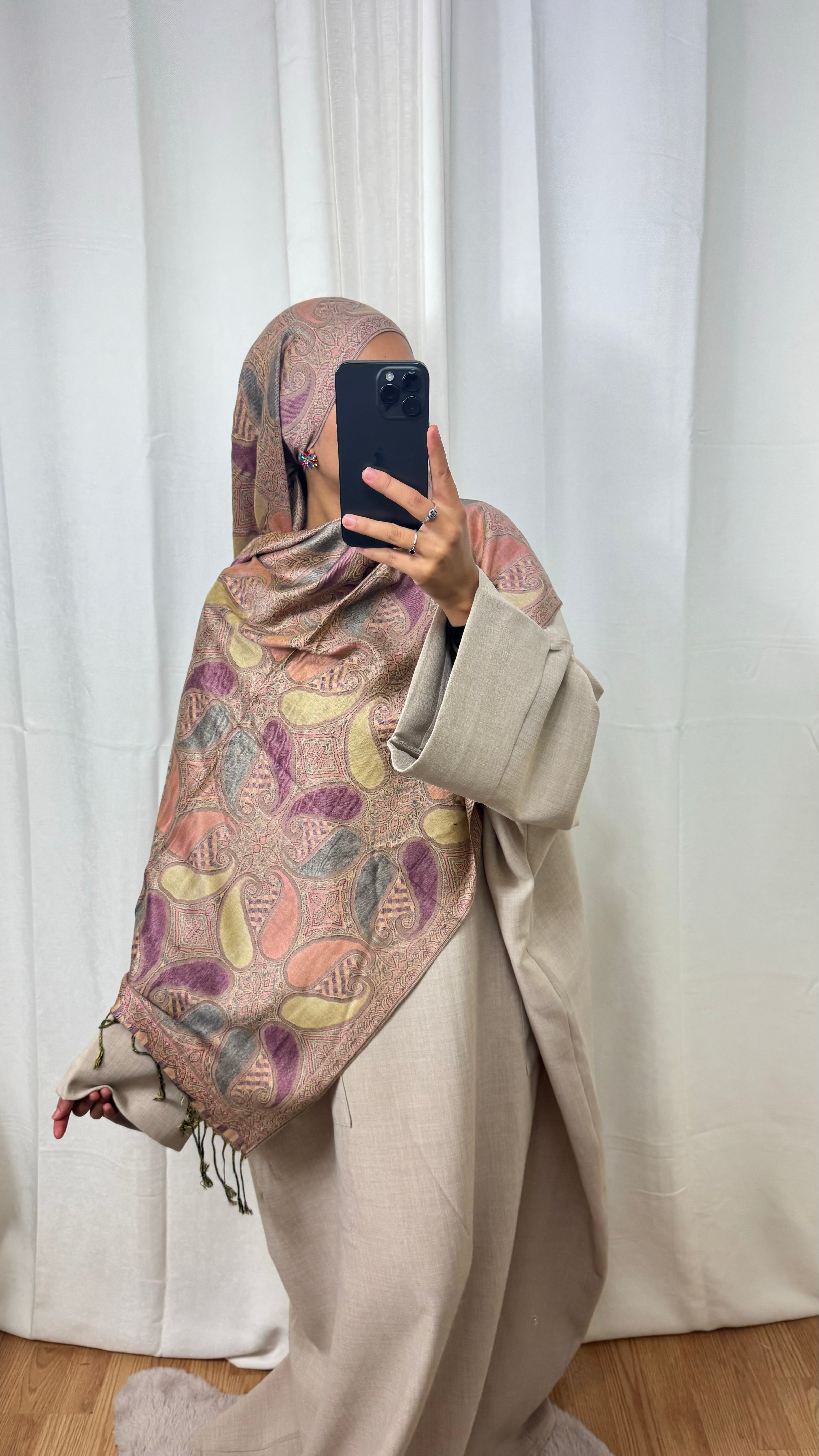 PASHMINA - ZYNAYA - BEIGE