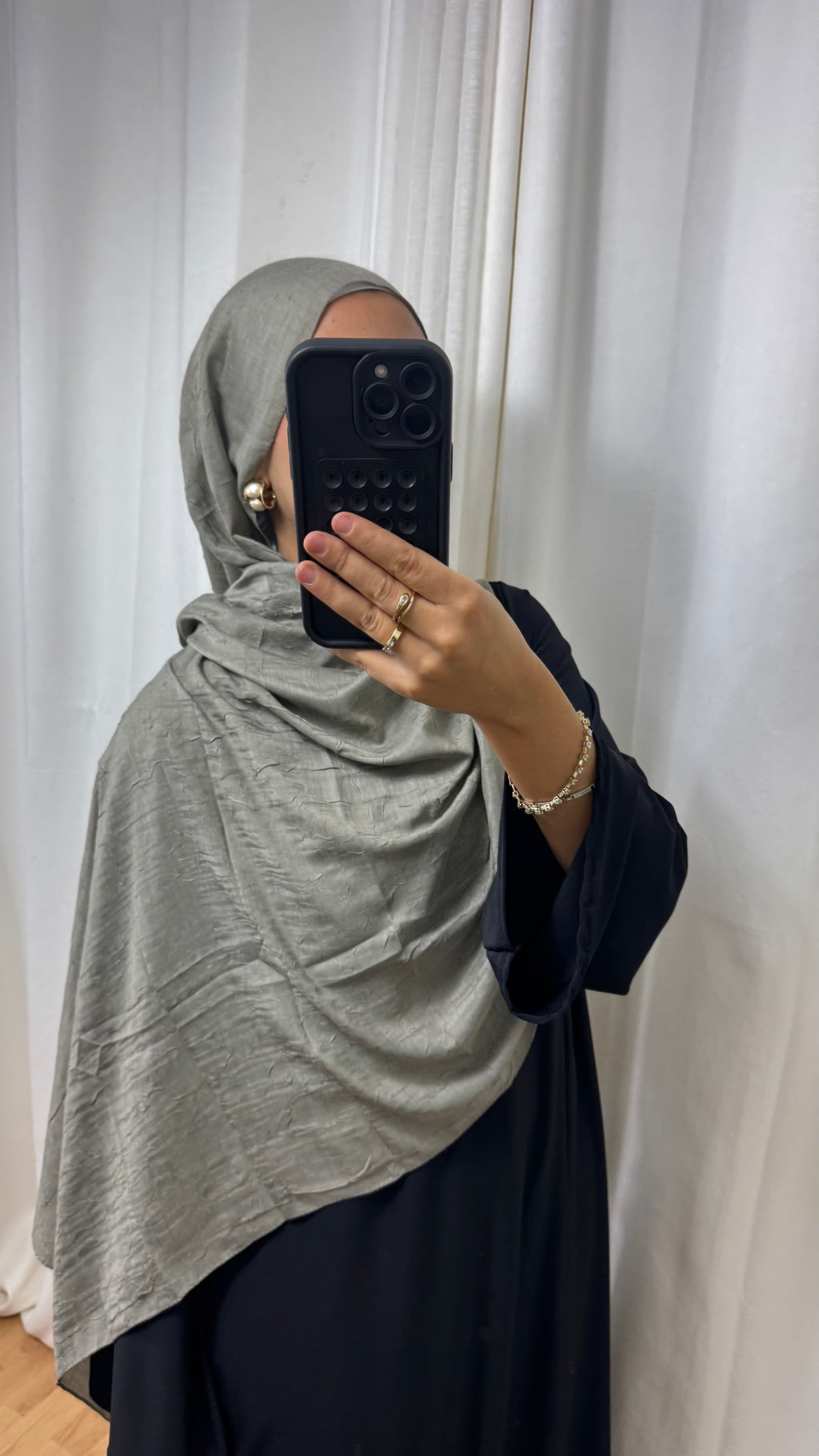 HIJAB COTON BAMBOO - KAKI CLAIR