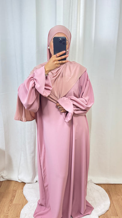 ABAYA ALBA - ROSE BONBON