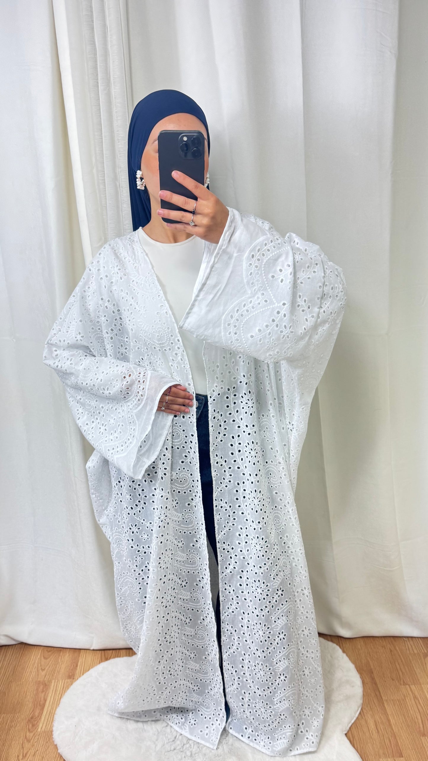 KIMONO CRÉATION ZAHRA - BLANC