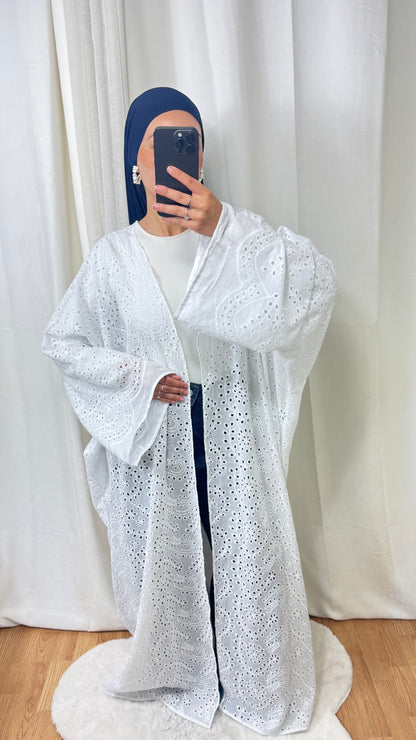 KIMONO CRÉATION ZAHRA - BLANC