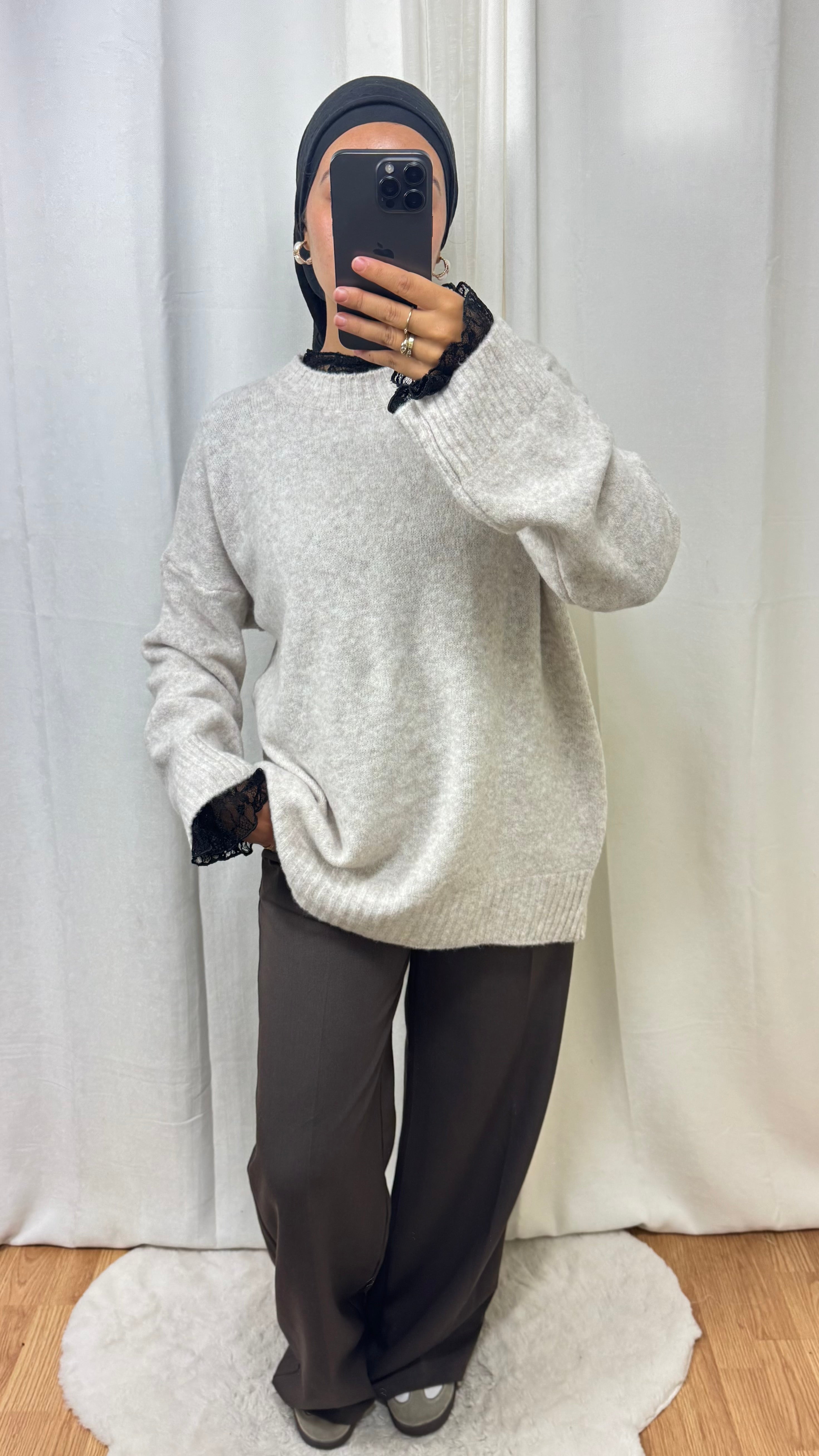 PULL CACHEMIRE - BEIGE