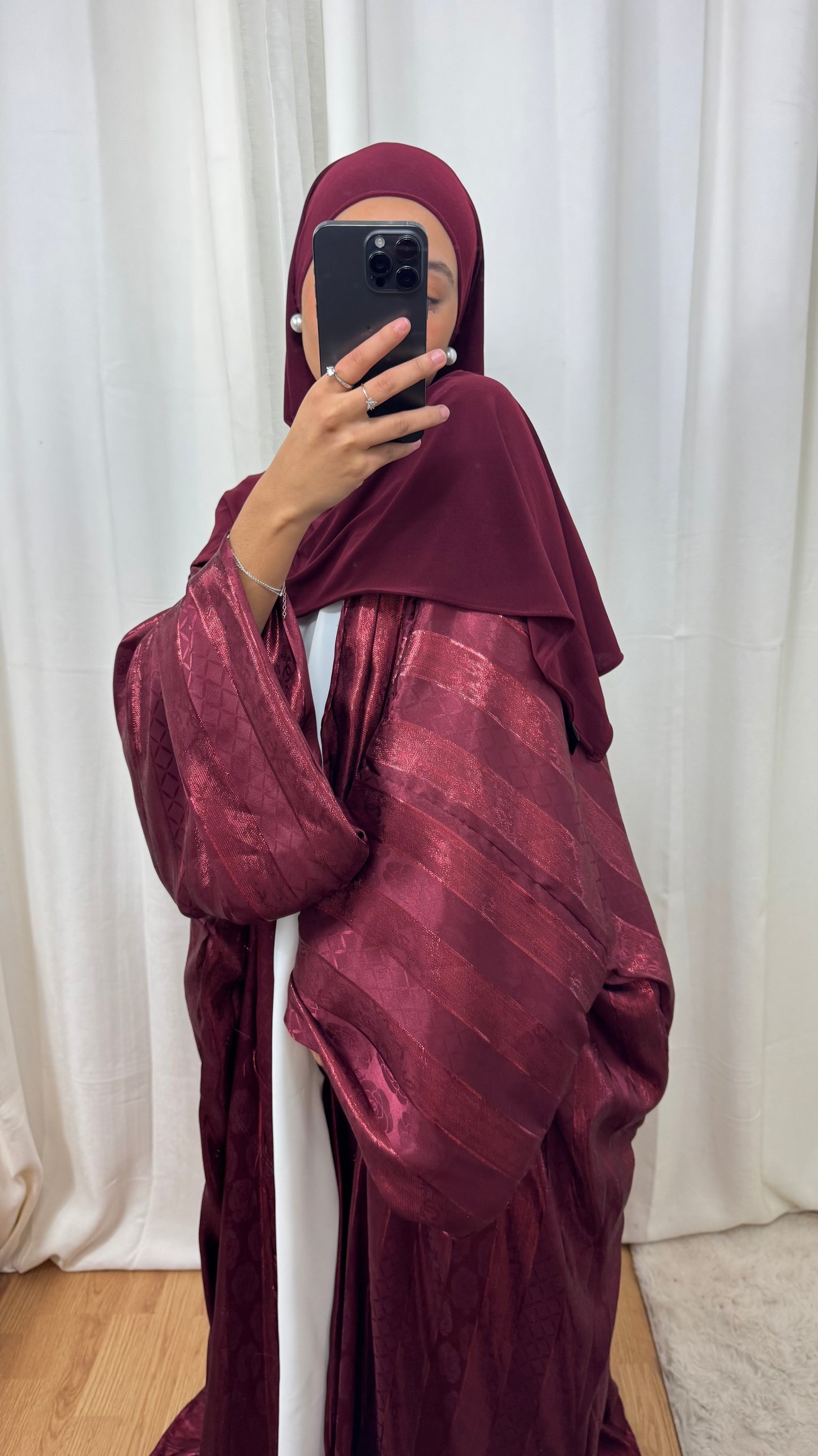 KIMONO ILAYDA - BORDEAUX