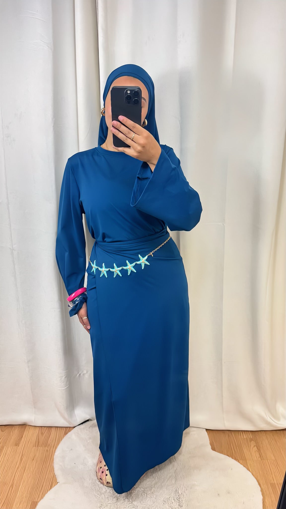 BURKINI 4 PIÈCES JUPE À NOUER
