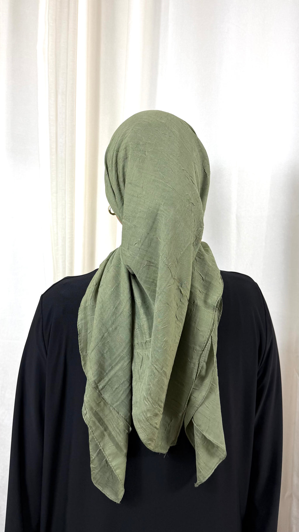 CARRÉ COTON BAMBOO - KAKI