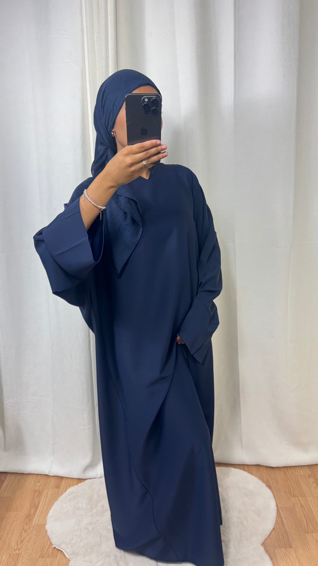 ABAYA AMBREEN - BLEU MARINE
