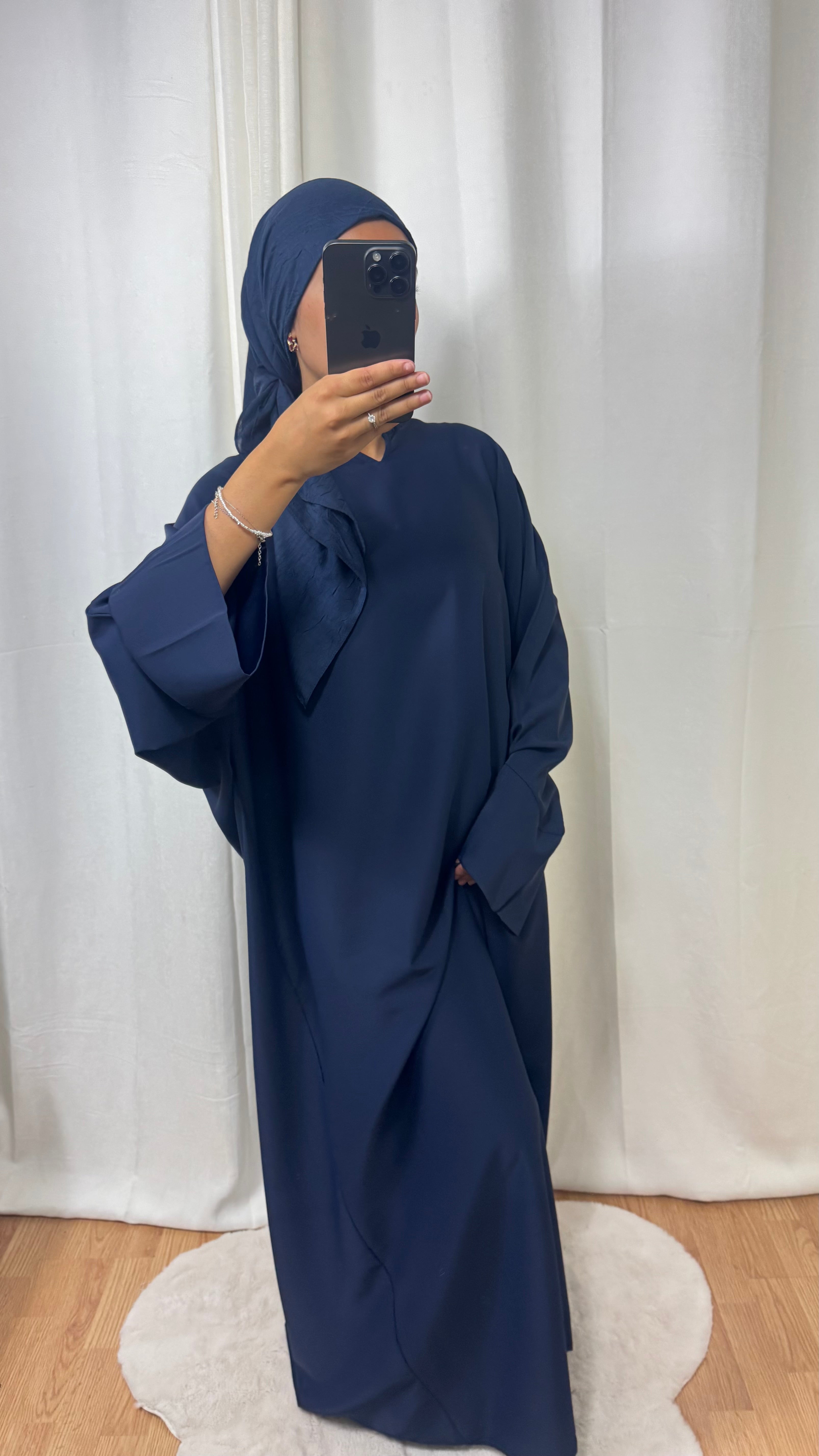 ABAYA AMBREEN - BLEU MARINE