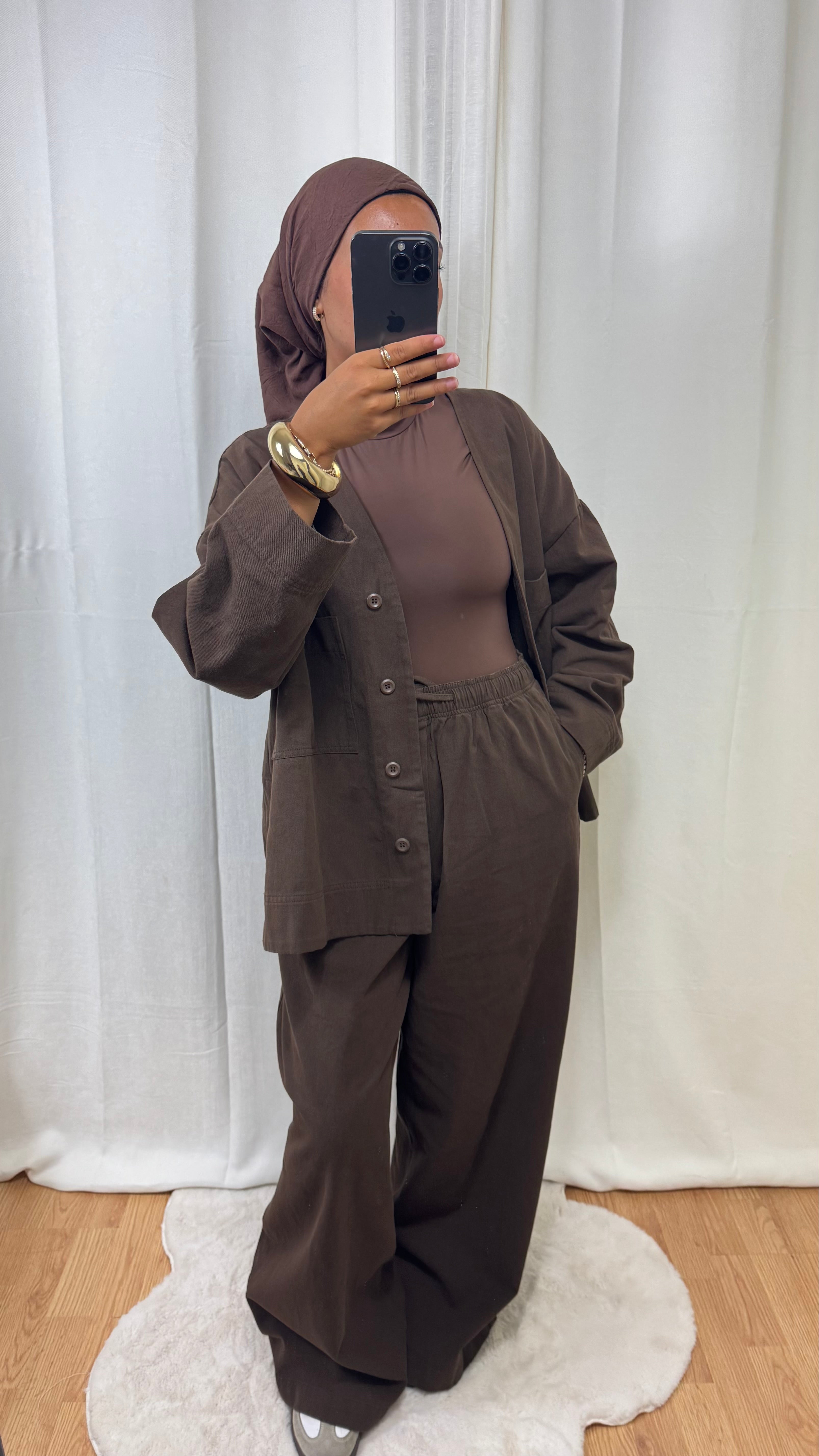 ENSEMBLE AUTOMNE - MARRON