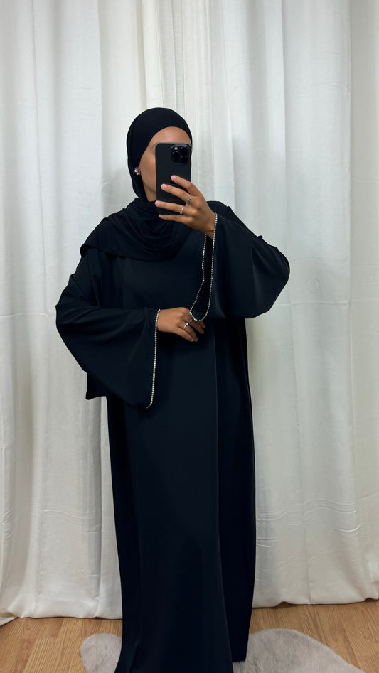 ABAYA SOLÉA - NOIR