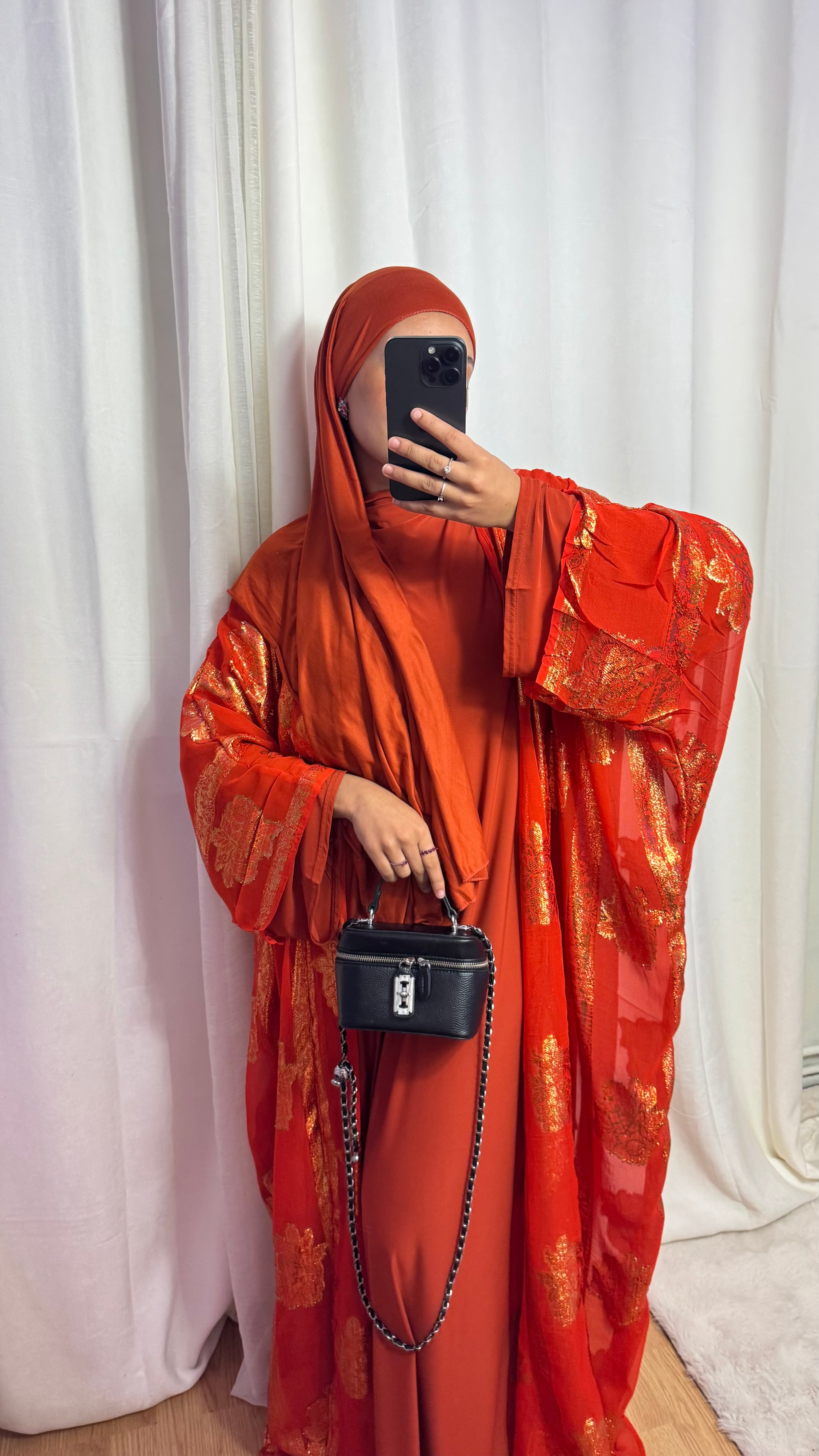 KIMONO EDENN CRÉATION - ORANGE