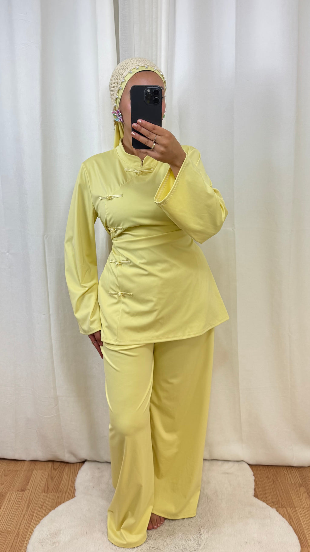 BURKINI SAKURA CINTRÉ - JAUNE