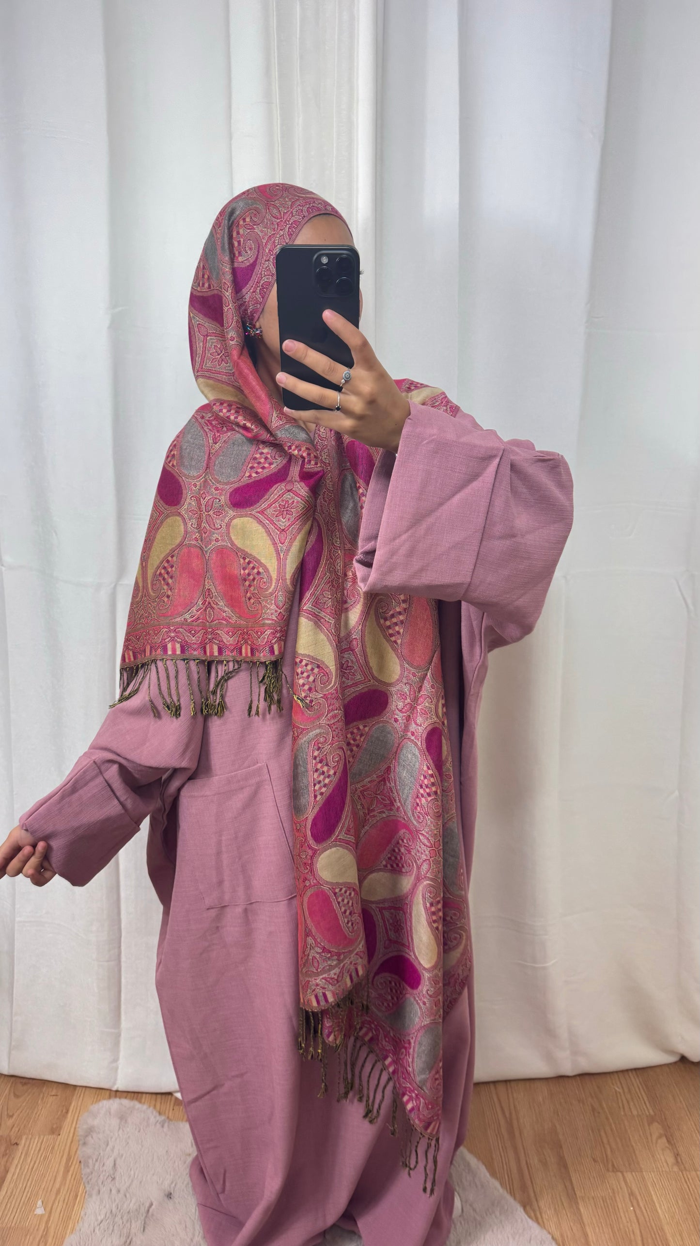 PASHMINA - ZYNAYA - ROSE BEIGE