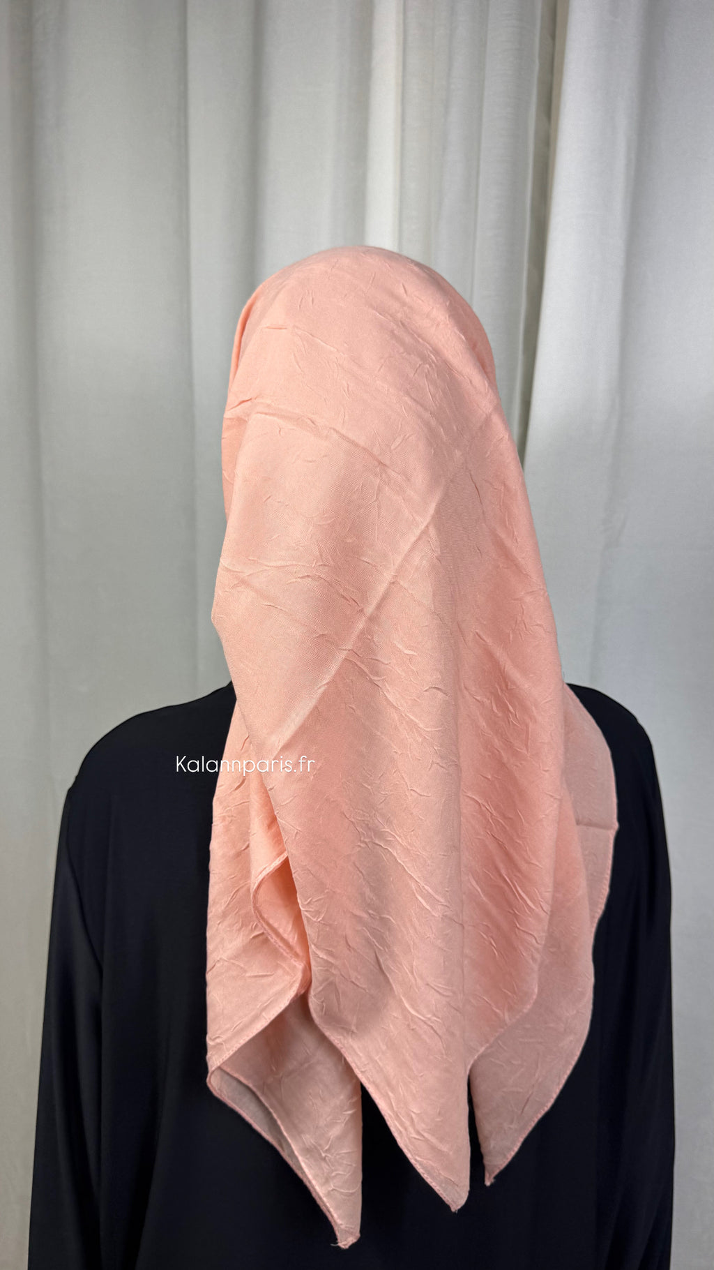 CARRÉ COTON BAMBOO - SAUMON