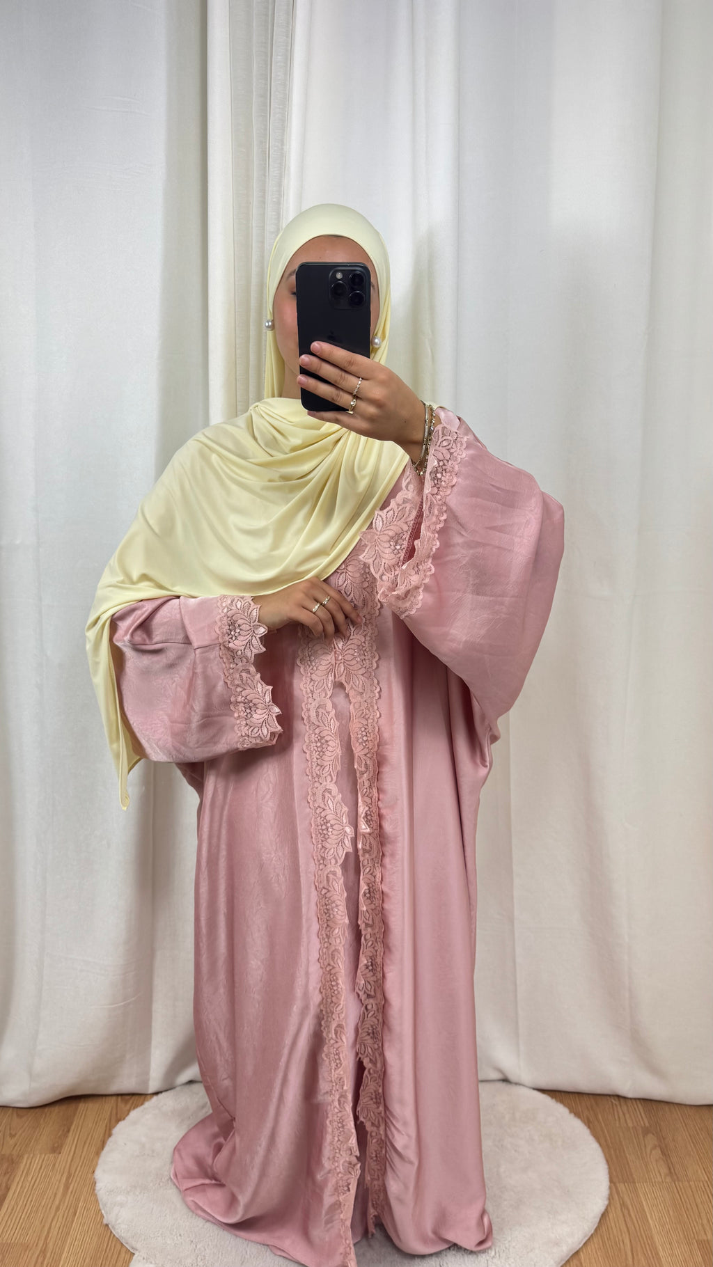 SET DENTELLE LYA - ROSE